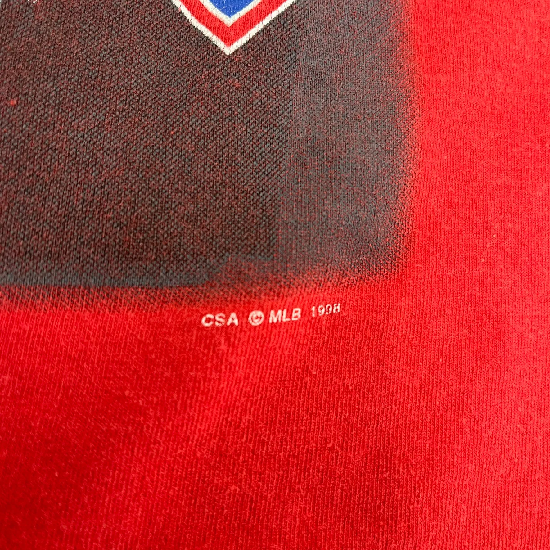 F- Vintage 1998 Philadelphia Phillies MLB CSA Text & Locker Room Graphic Tee sold by HG Vintage product image thumbnail 3