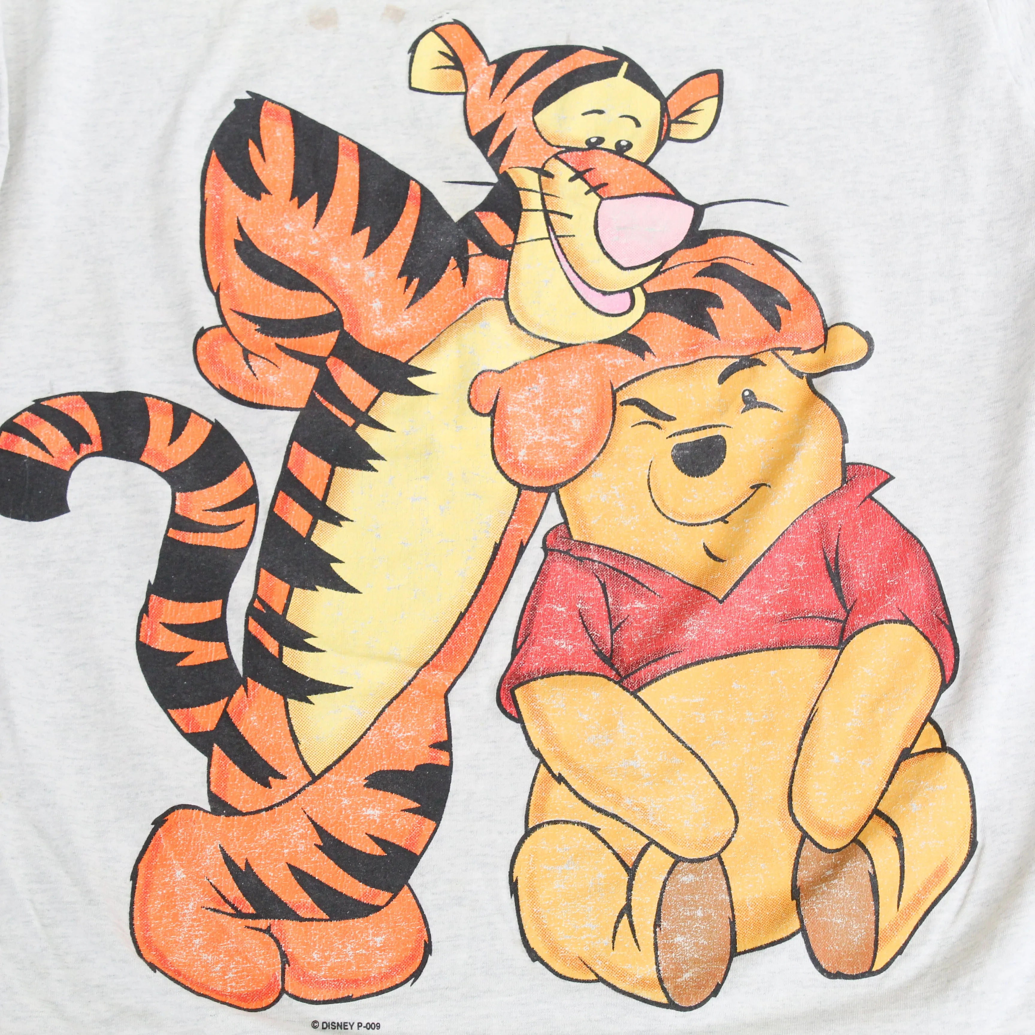 F- Vintage Disney Jerry Leigh Winnie The Pooh & Tigger Graphic Cartoon Single Stitch Tee sold by HG Vintage product image thumbnail 2