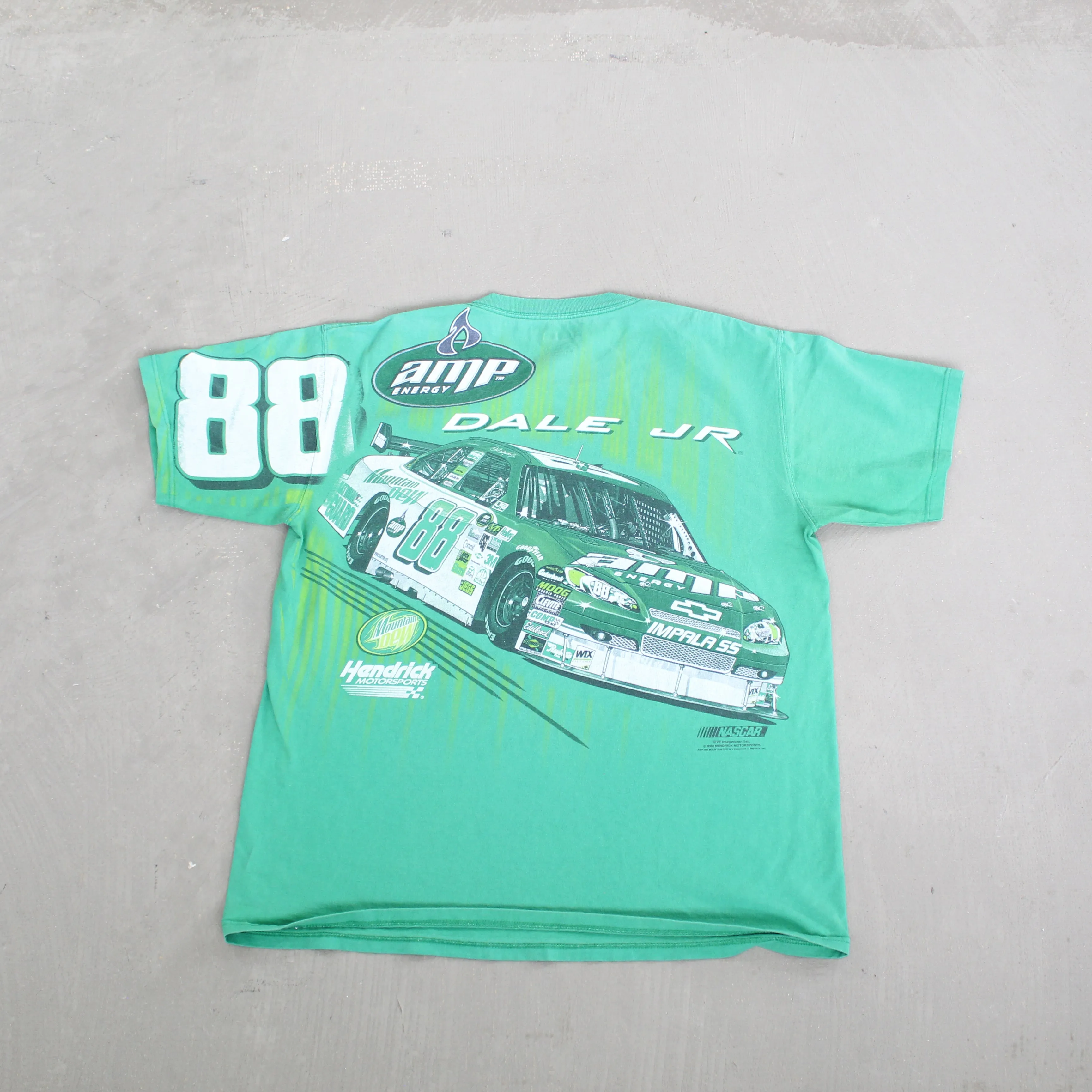 F- 2008 Nascar Hendrick Motorsports AMP Energy Dale Jr 88 Jumbo Picture Tee sold by HG Vintage product image thumbnail 3