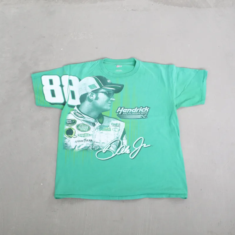 F- 2008 Nascar Hendrick Motorsports AMP Energy Dale Jr 88 Jumbo Picture Tee sold by HG Vintage