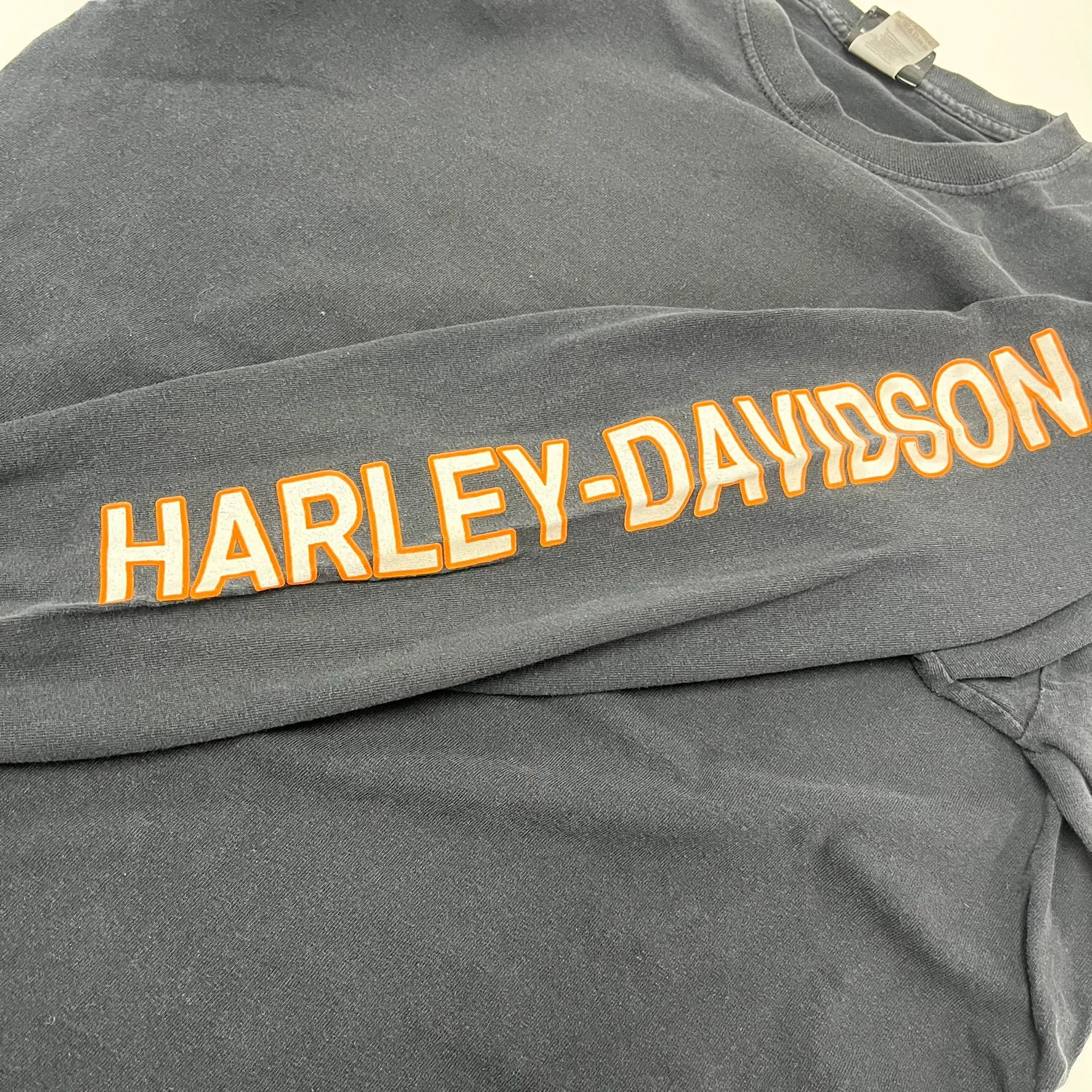 F- 2019 Harley Davidson Key West Florida Graphic Long Sleeve Tee sold by HG Vintage product image thumbnail 3