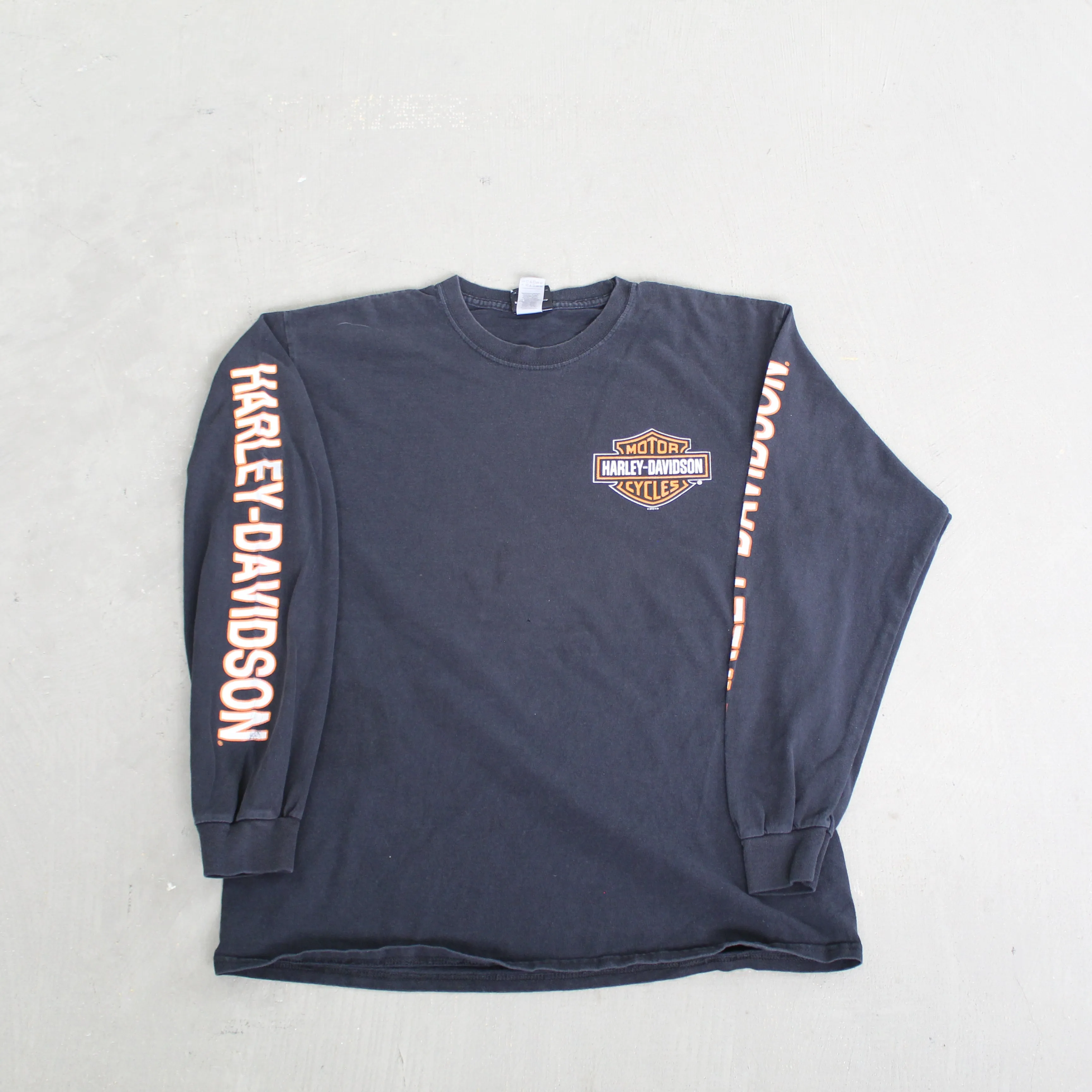 F- 2019 Harley Davidson Key West Florida Graphic Long Sleeve Tee sold by HG Vintage