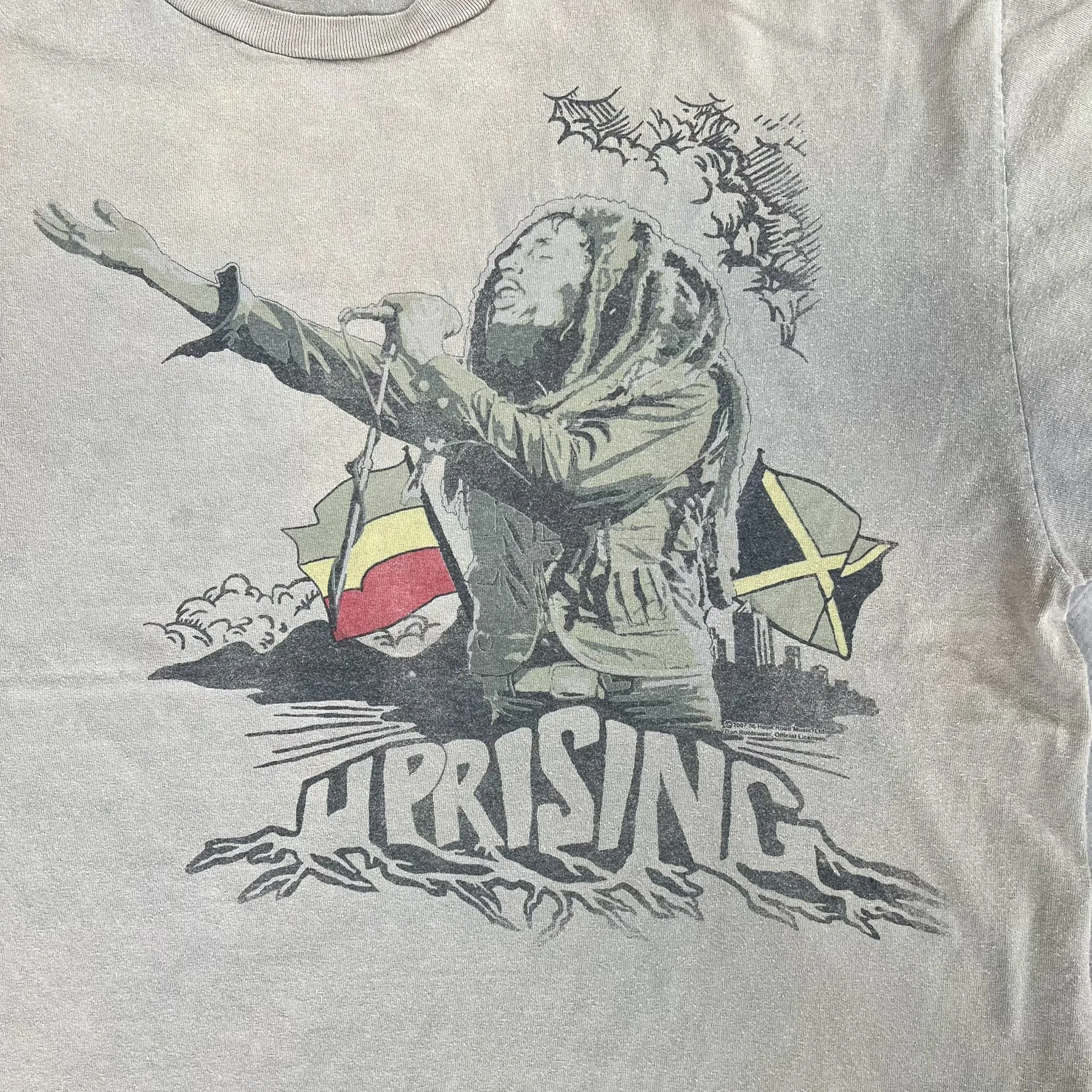 F- Vintage Bob Marley Uprising Graphic Zion Rootswear Tee sold by HG Vintage product image thumbnail 2