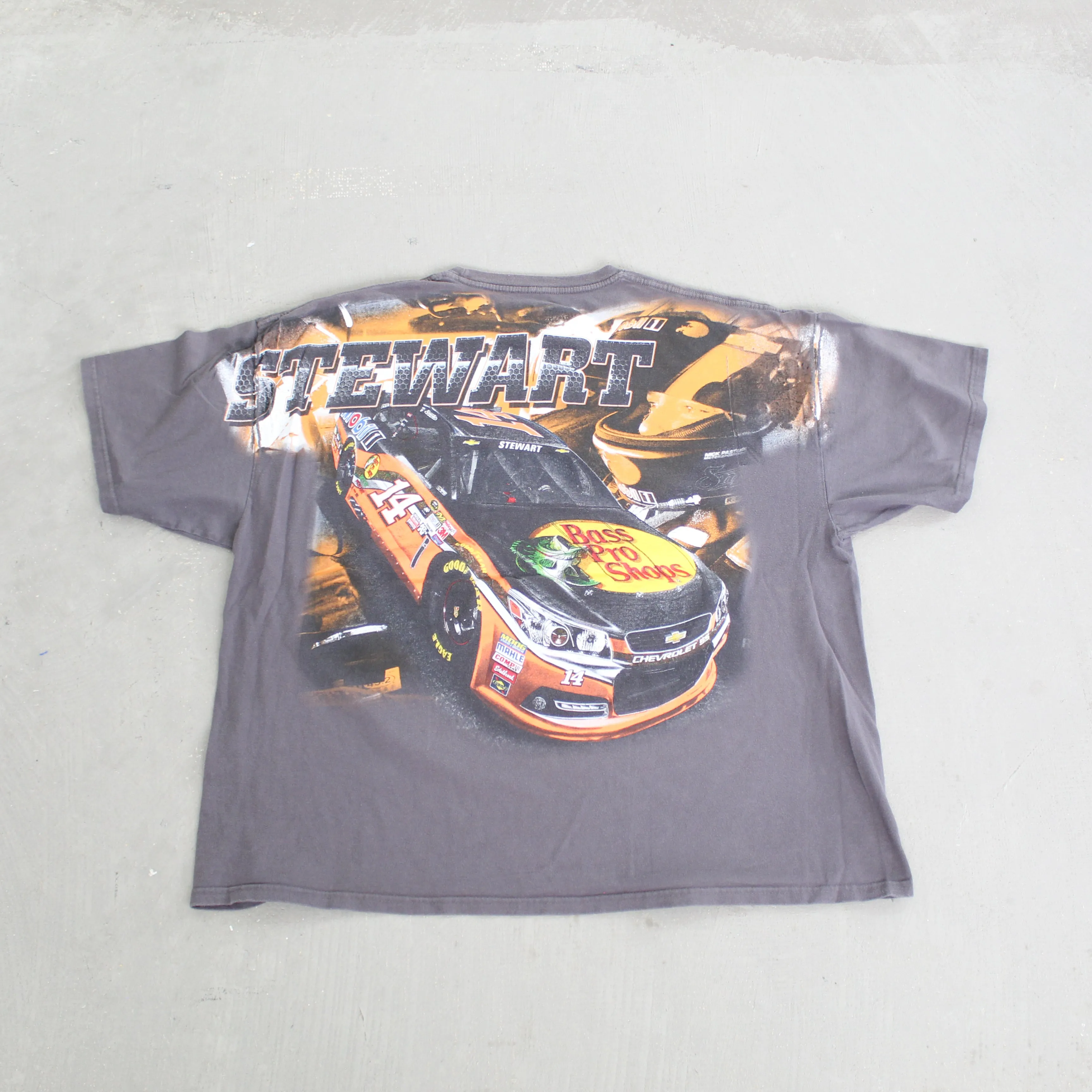 F- Nascar Stewart-Haas Racing Car Jumbo Picture Tee sold by HG Vintage product image thumbnail 3