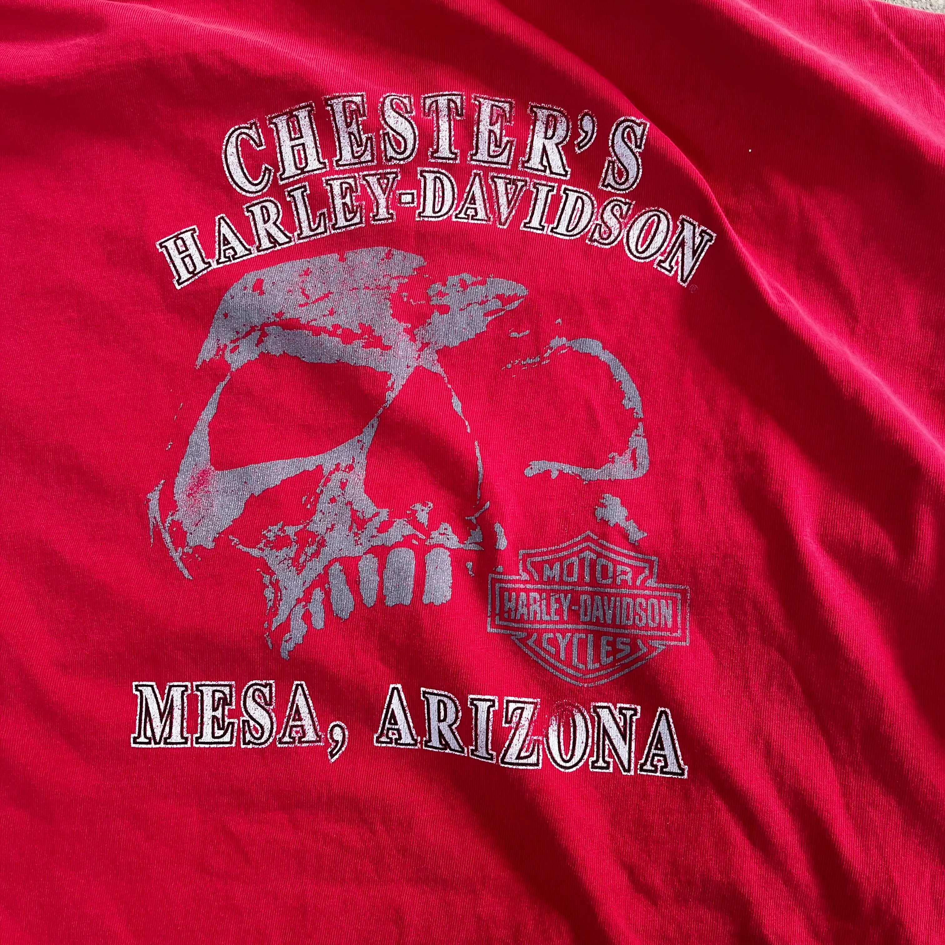 F- Vintage Harley Davidson Mesa Arizona Graphic Pocket Tee sold by HG Vintage product image thumbnail 4