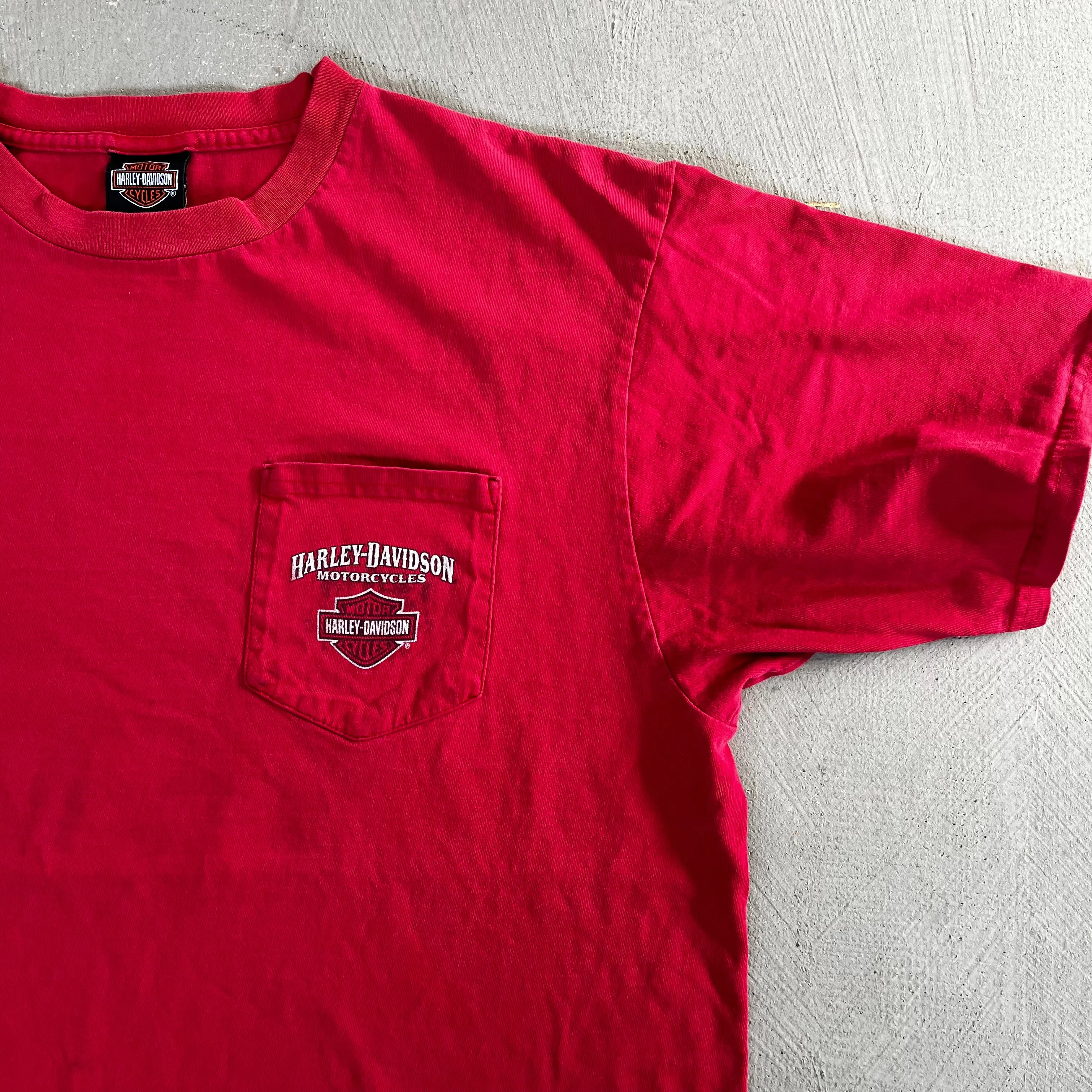 F- Vintage Harley Davidson Mesa Arizona Graphic Pocket Tee sold by HG Vintage product image thumbnail 2