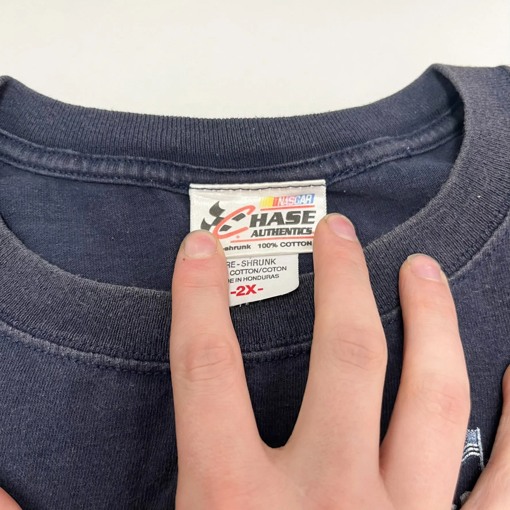 F- 2008 Nascar Chase Authentic Jeff Gordon All State 400 Text & Picture Tee sold by HG Vintage product image thumbnail 5