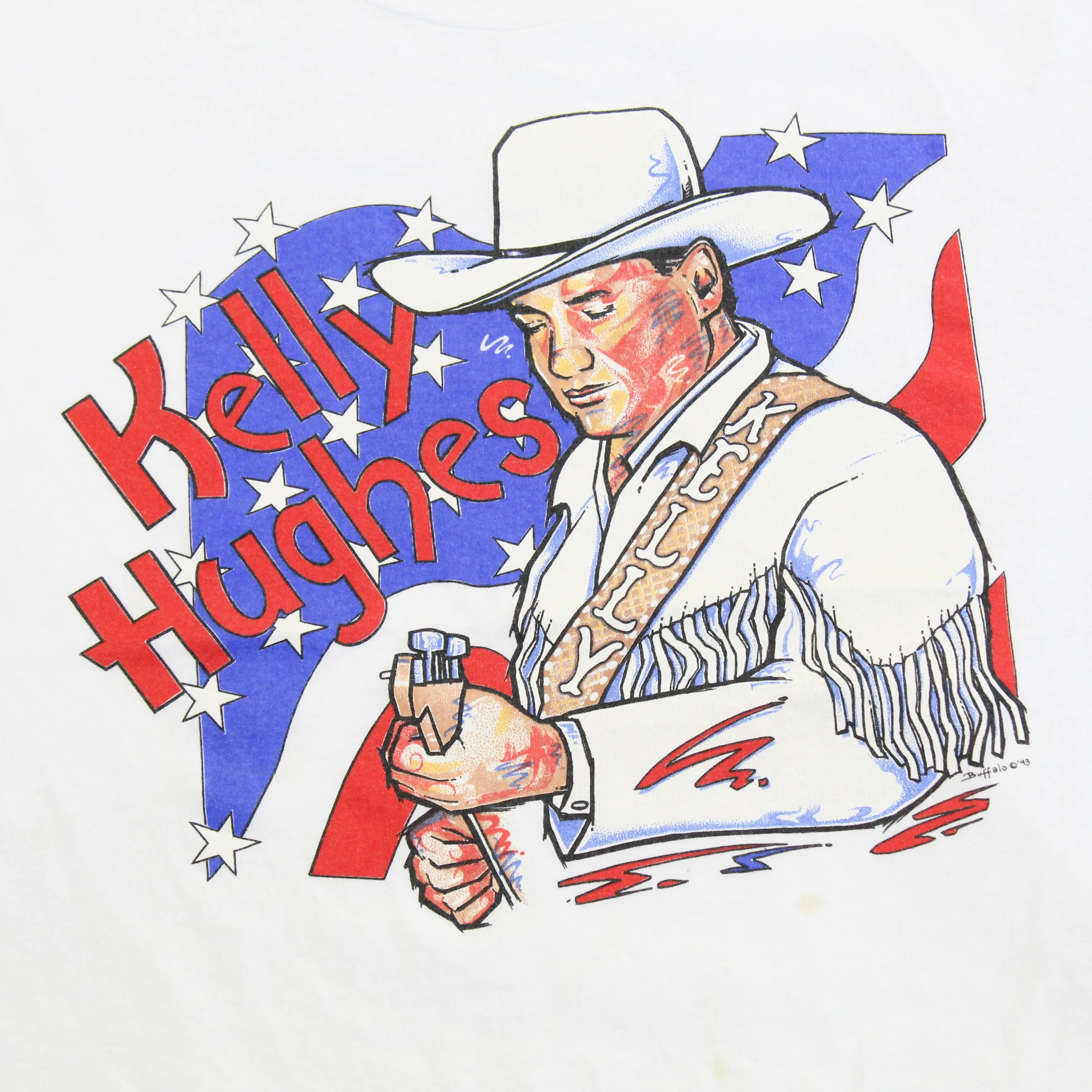 F- Vintage 93' Kelly Hughes Country Music Single Stitch Tee sold by HG Vintage product image thumbnail 2