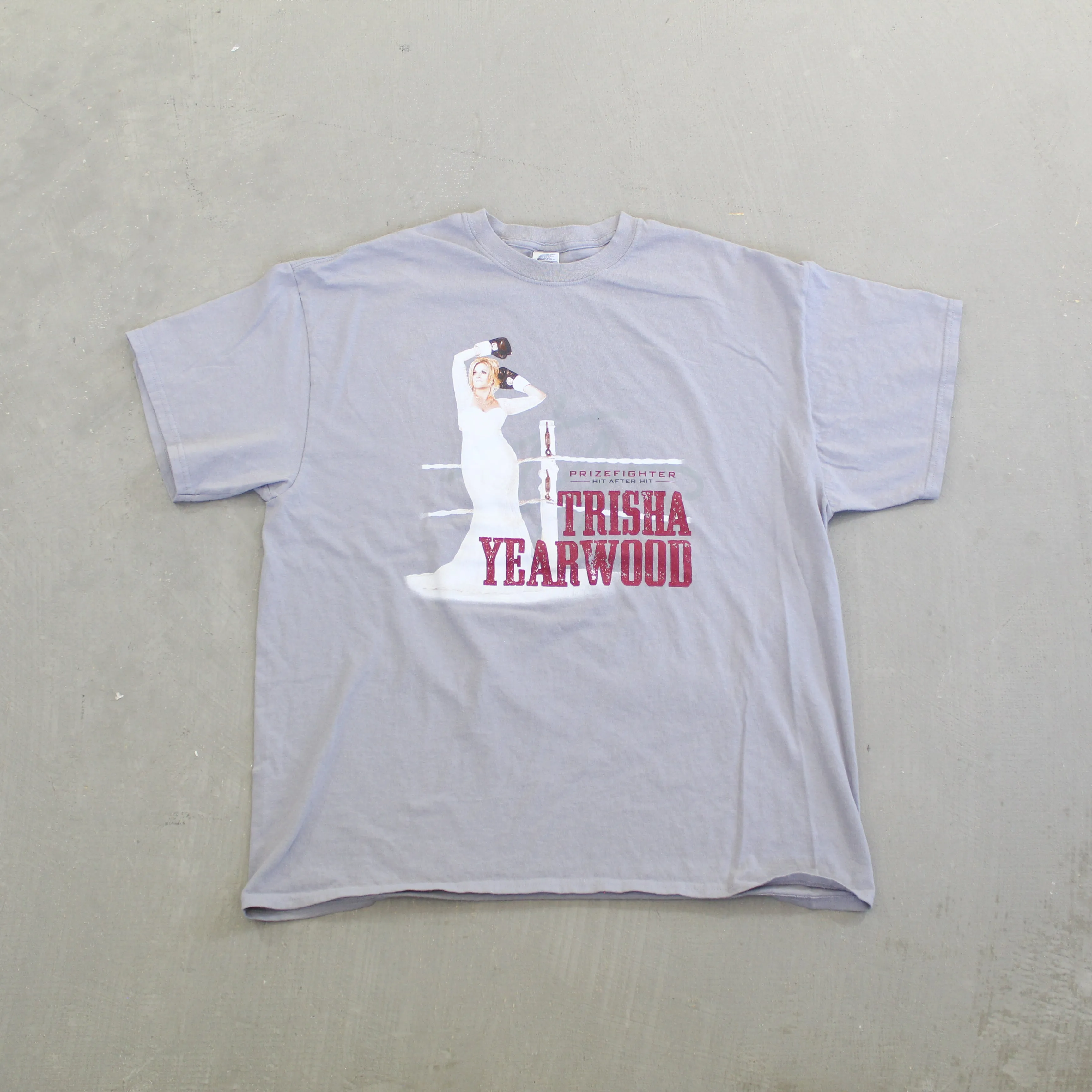 F- Trisha Yearwood Hit After Hit World Tour w/ Garth Brooks Country Music Tee sold by HG Vintage