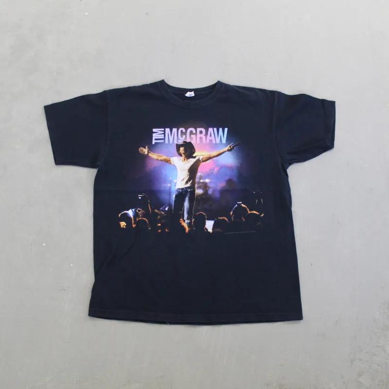 F-  2011 Tim McGraw Emotional Traffic Tour Picture Tee sold by HG Vintage