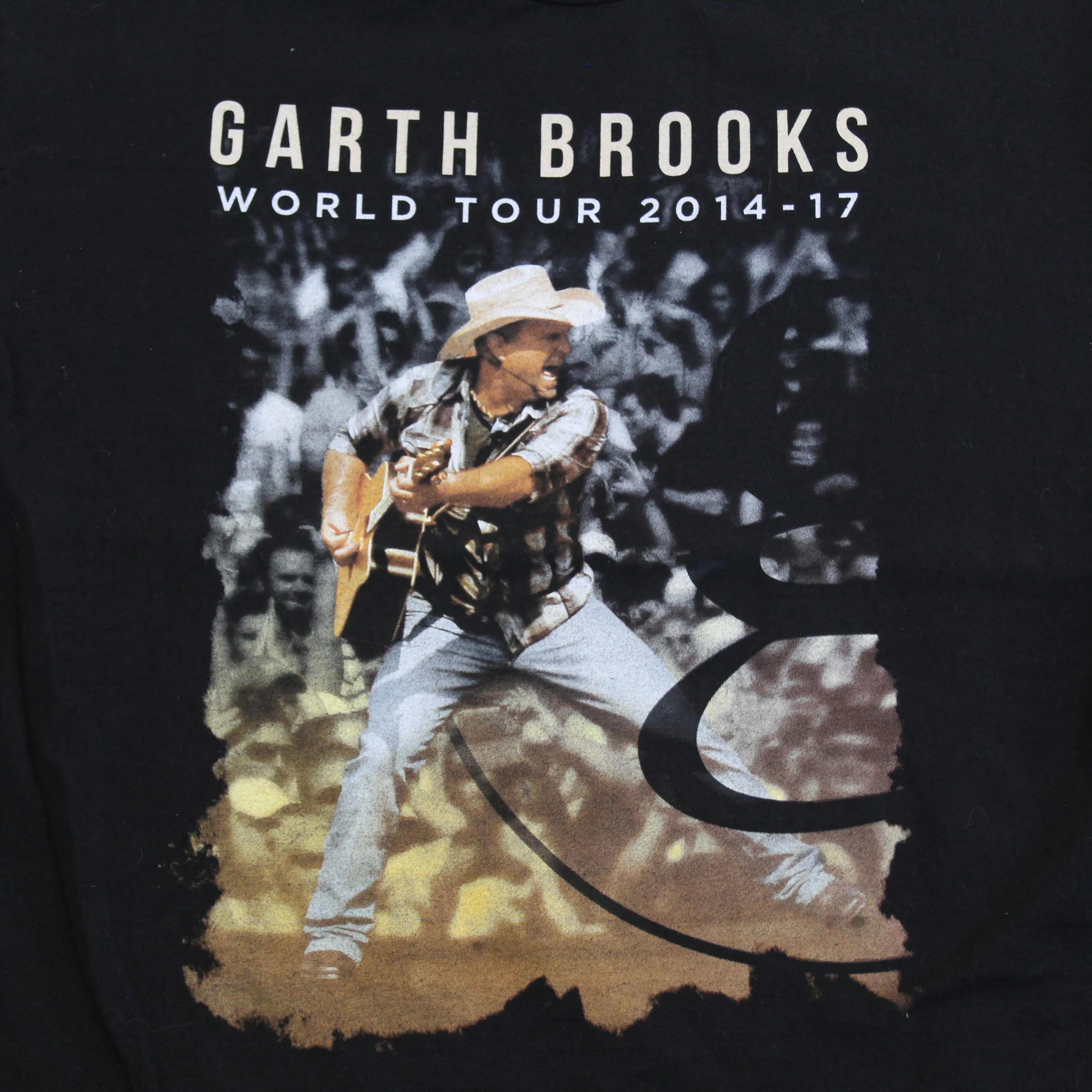F- Garth Brooks So Far... World Tour 2014-2017 Picture Tee sold by HG Vintage product image thumbnail 2