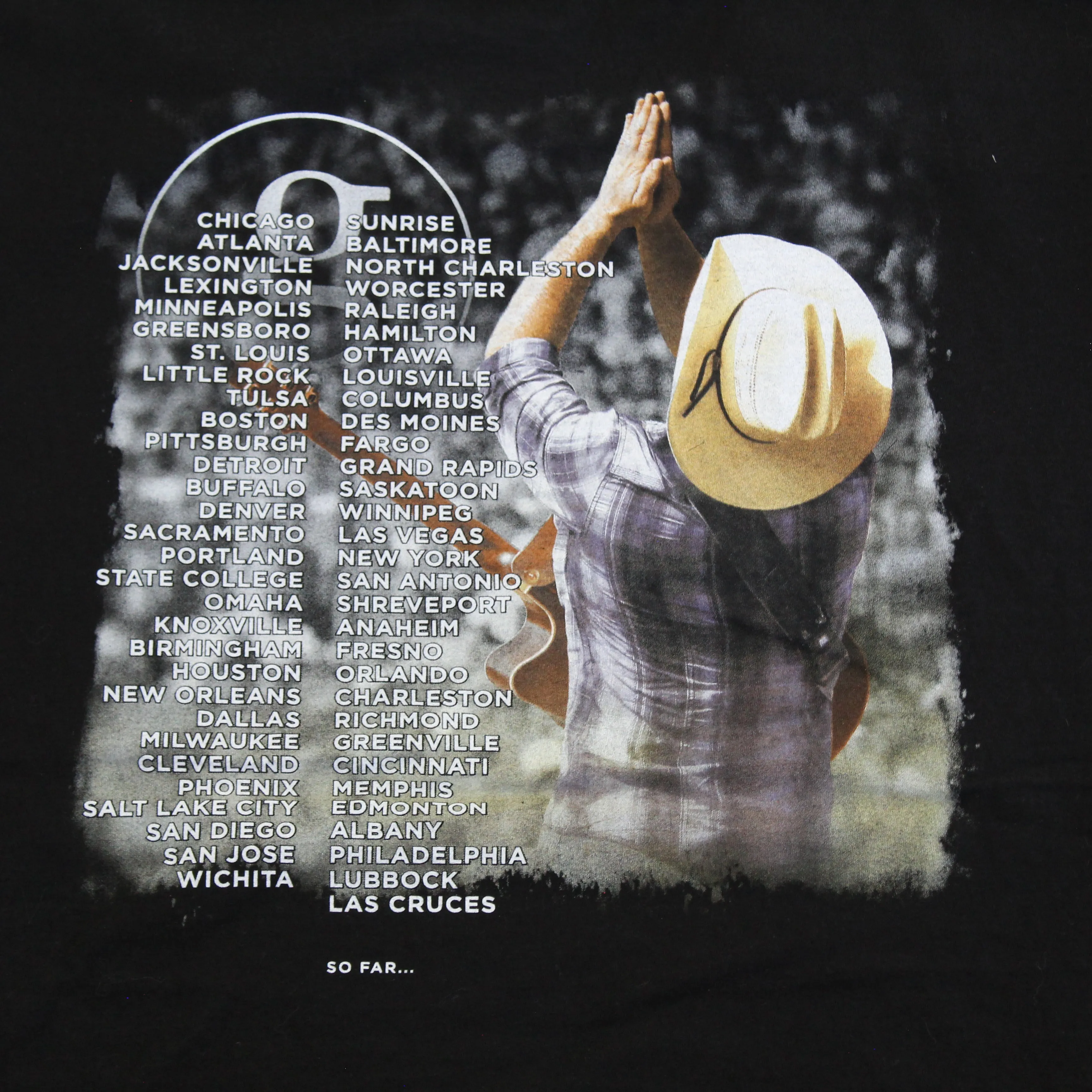 F- Garth Brooks So Far... World Tour 2014-2017 Picture Tee sold by HG Vintage product image thumbnail 4