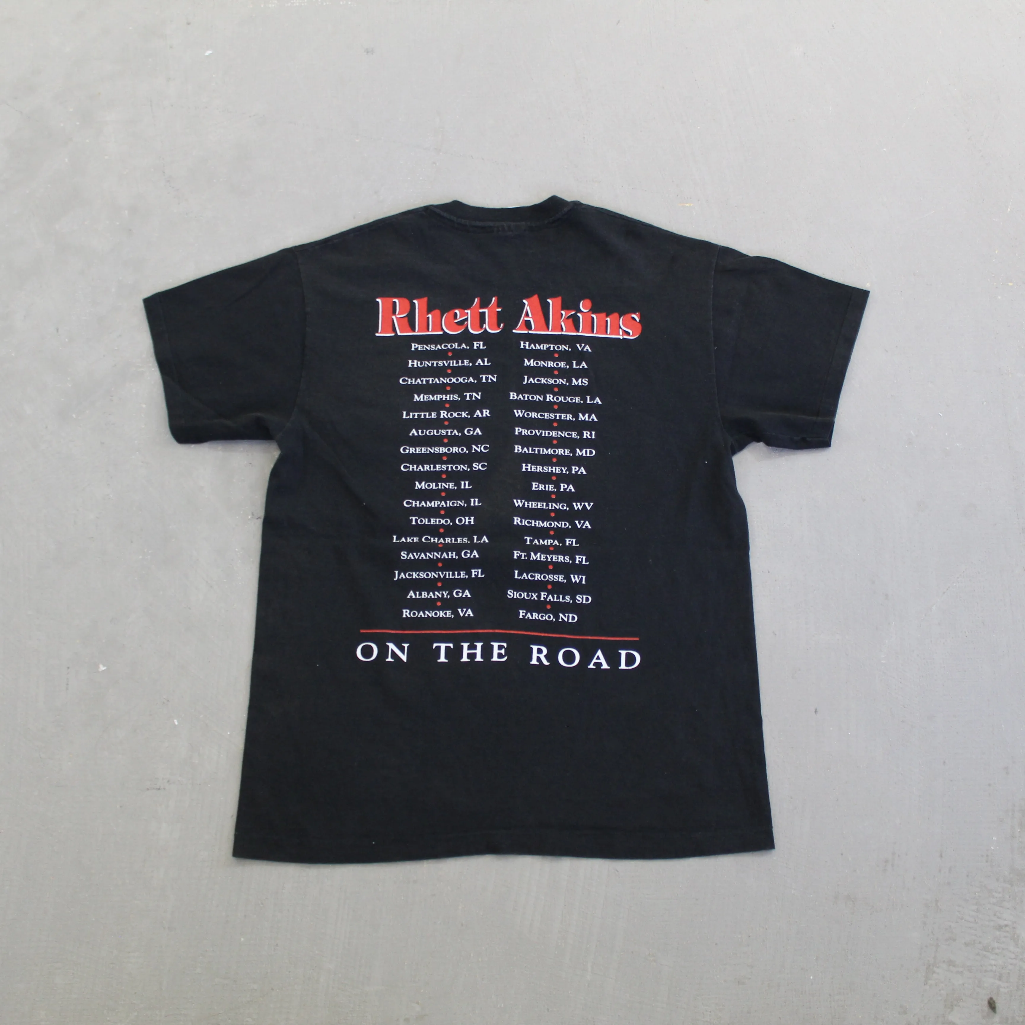 F- Vintage 96' Rhett Atkins On The Road Tour Signed Single Stitch Tee sold by HG Vintage product image thumbnail 3