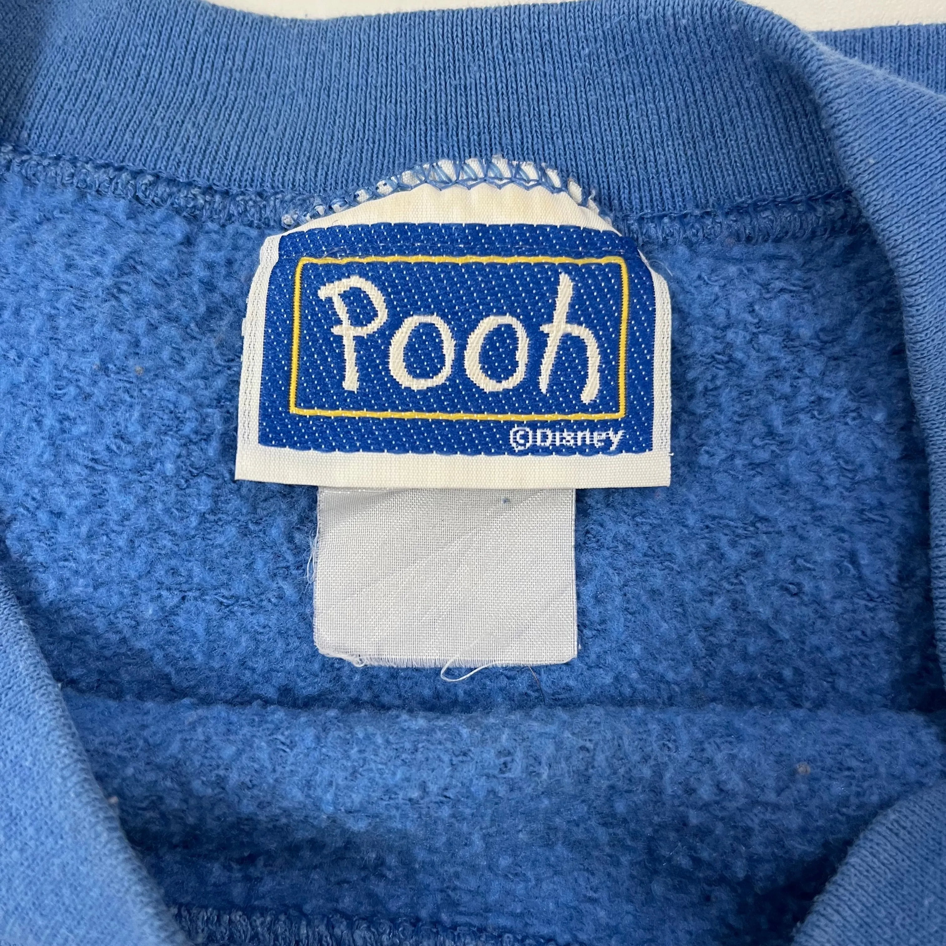 F- Vintage Disney Winnie The Pooh & Tigger Embroidered Text Crewneck sold by HG Vintage product image thumbnail 3