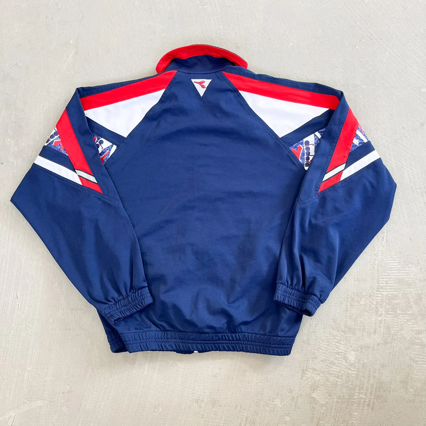 F- Vintage Diadora Embroidered Logo Zip Up Track Jacket sold by HG Vintage product image thumbnail 5