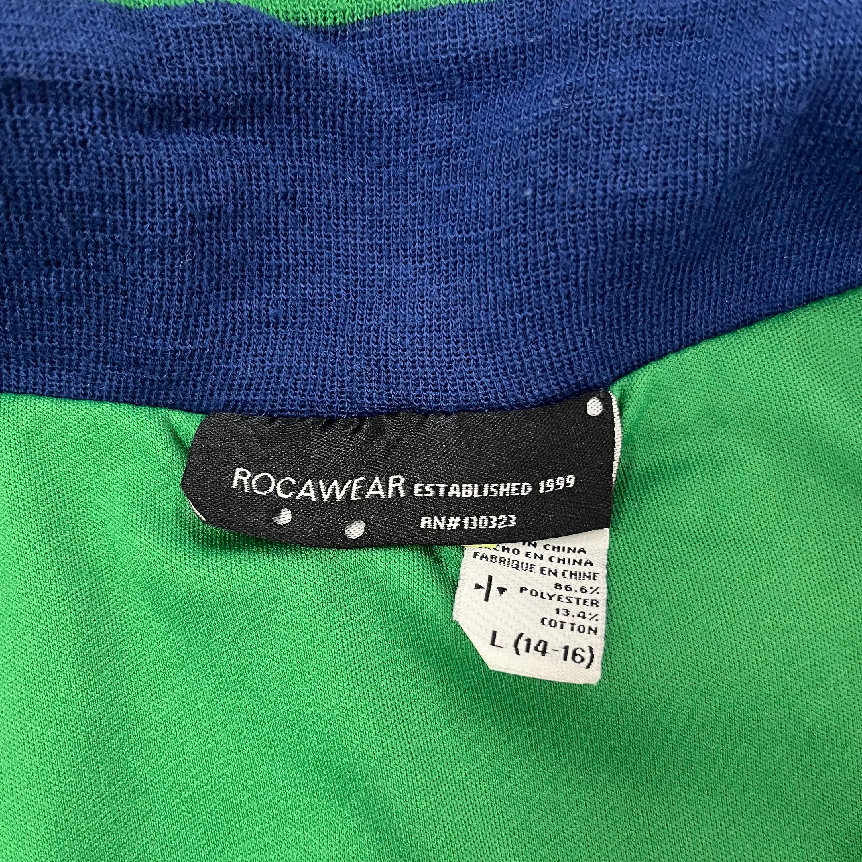 F- Vintage Rocawear Embroidered Logo Zip Up Track Jacket sold by HG Vintage product image thumbnail 5