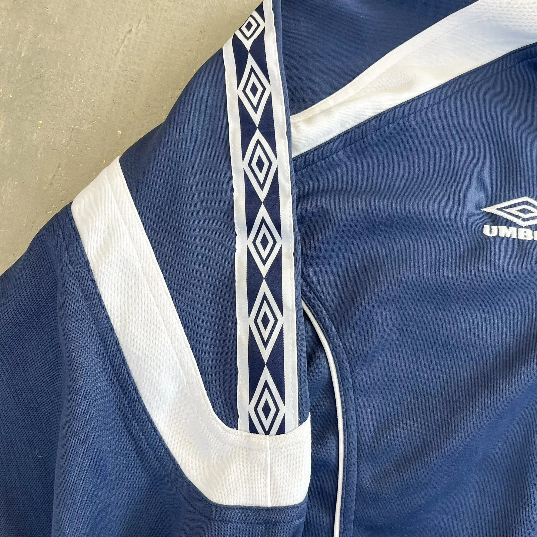 F- Vintage Umbro Embroidered Logo Zip Up Track Jacket sold by HG Vintage product image thumbnail 2