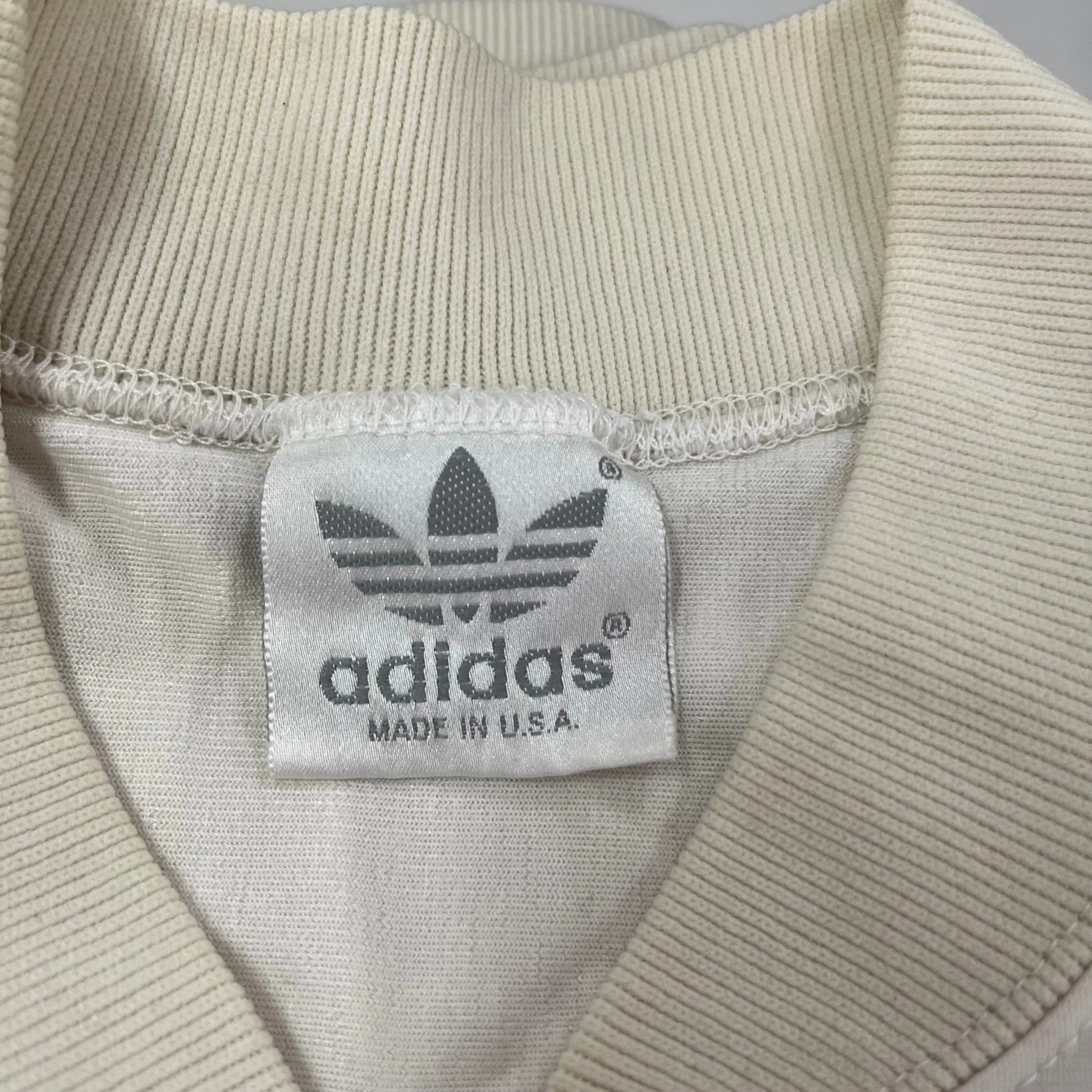 F- Vintage Adidas Made In USA Embroidered Logo Zip Up Track Jacket sold by HG Vintage product image thumbnail 5