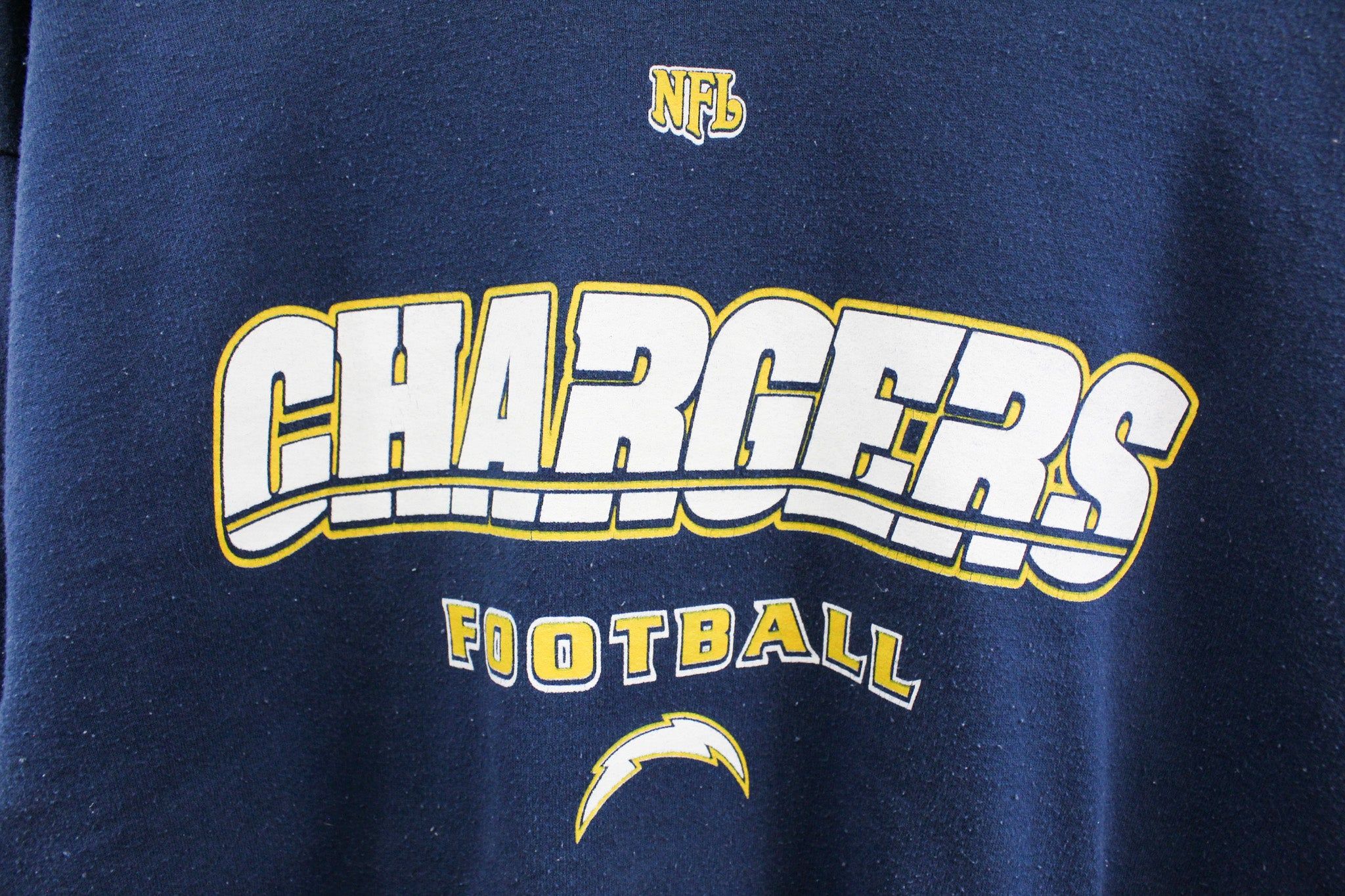 NFL Chargers Football Graphic Crewneck sold by HG Vintage product image thumbnail 2