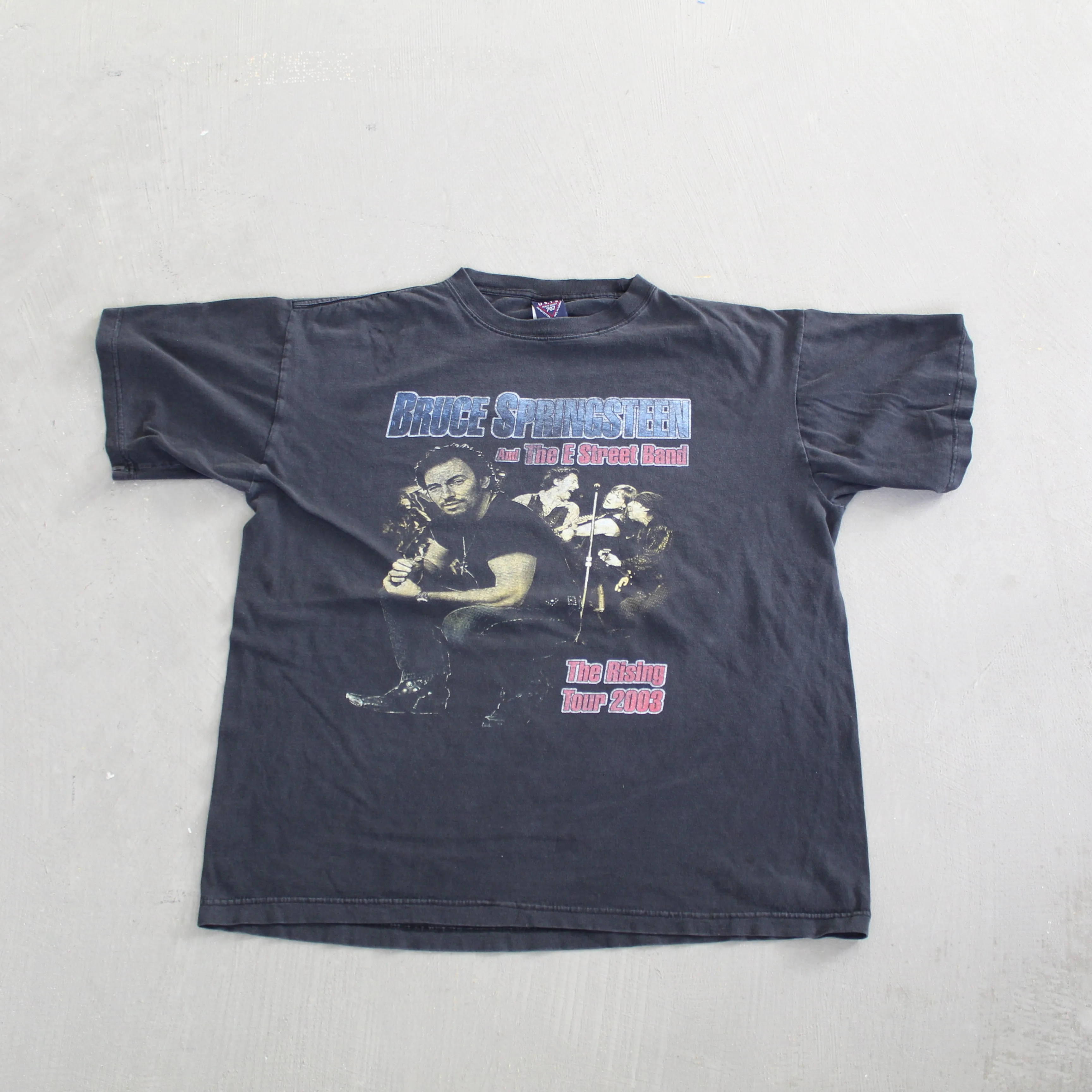 F- Vintage 2003 Bruce Springsteen And The E Street Band The Rising Tour Tee sold by HG Vintage