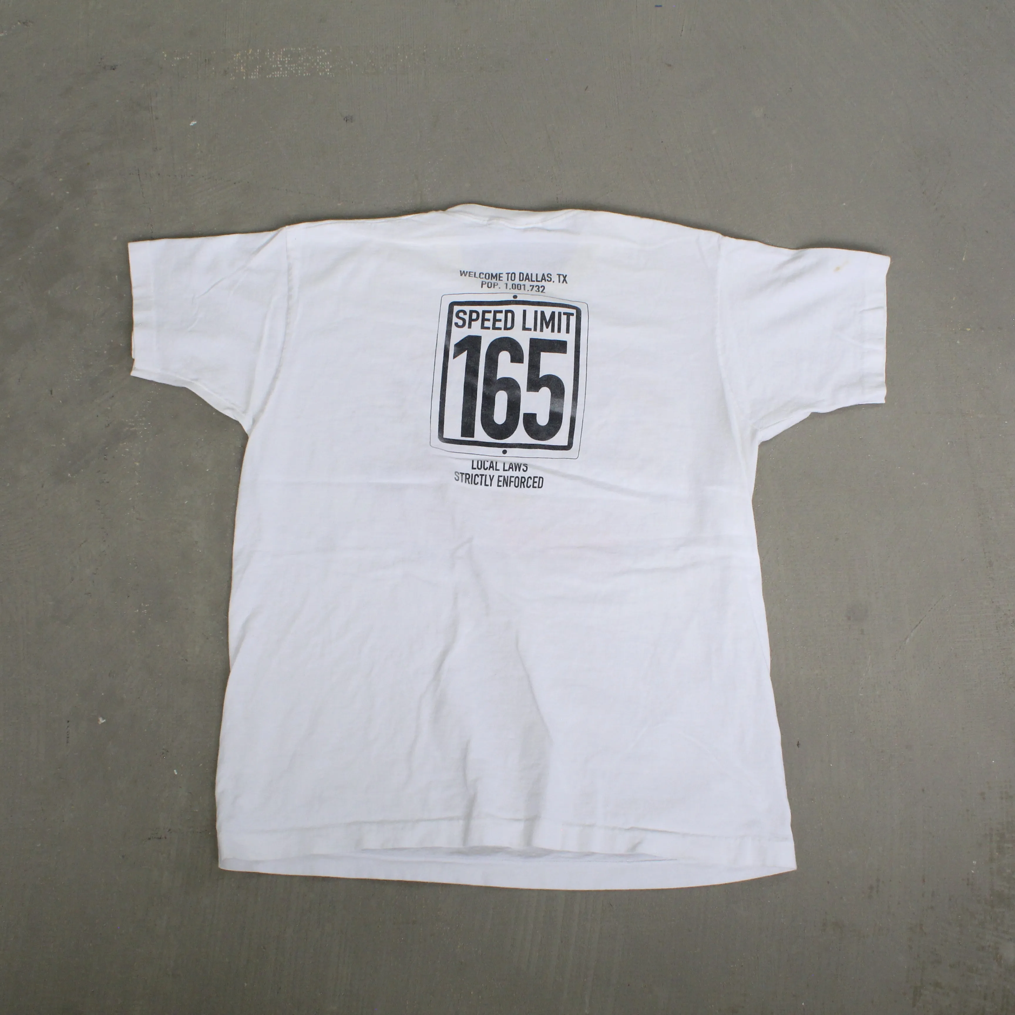 F- Vintage 1993 Grand Prix Of Dallas Car Graphic Single Stitch Tee sold by HG Vintage product image thumbnail 3