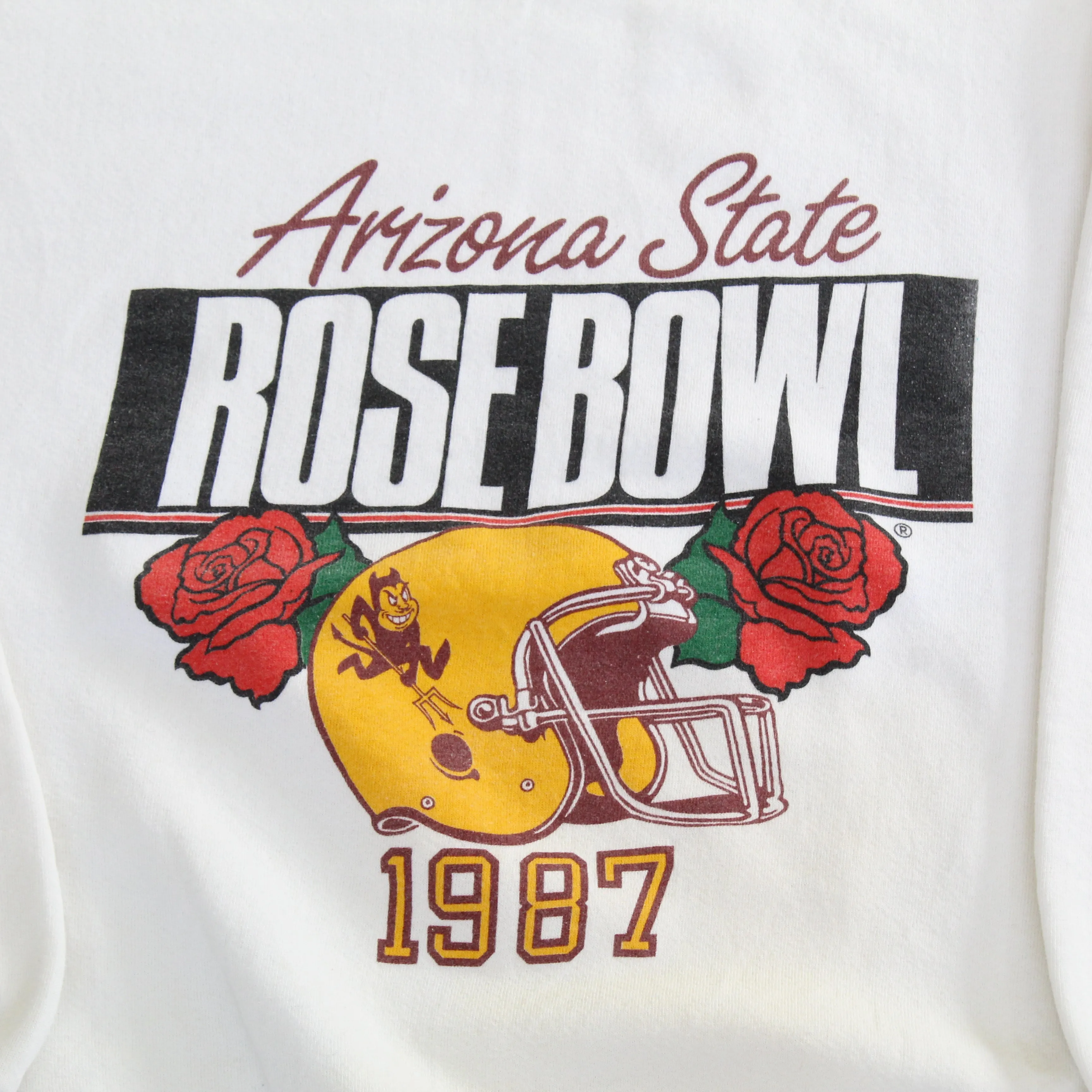 F- Vintage 1987 Arizona State Rose Bowl Football Crewneck sold by HG Vintage product image thumbnail 2