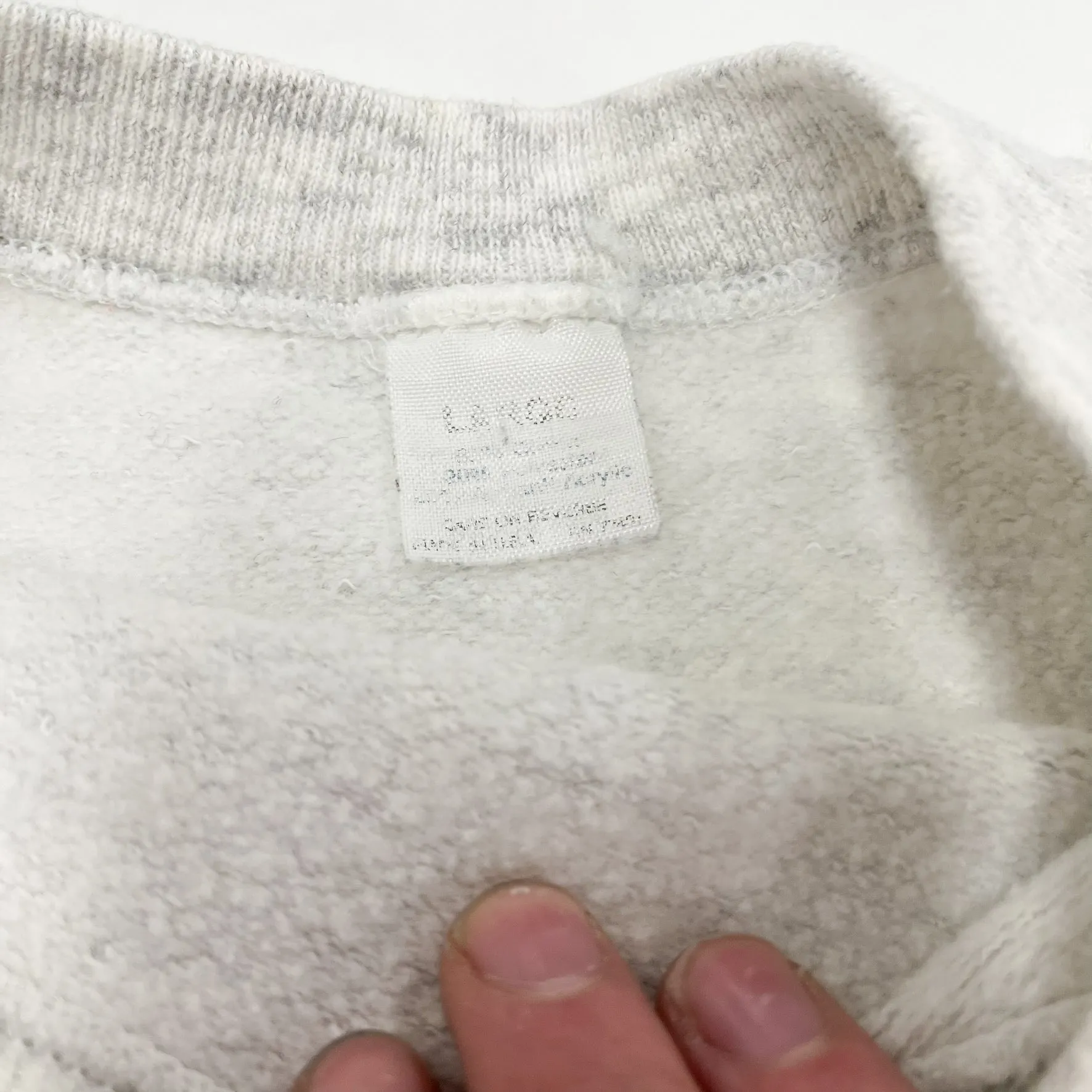 F- Vintage 89' UCLA Bruins Mascot Seal & Text Crewneck sold by HG Vintage product image thumbnail 5