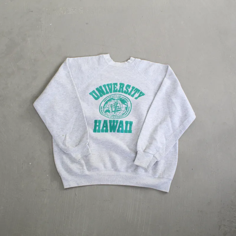 F- Vintage University Of Hawaii Logo Tultex Crewneck sold by HG Vintage