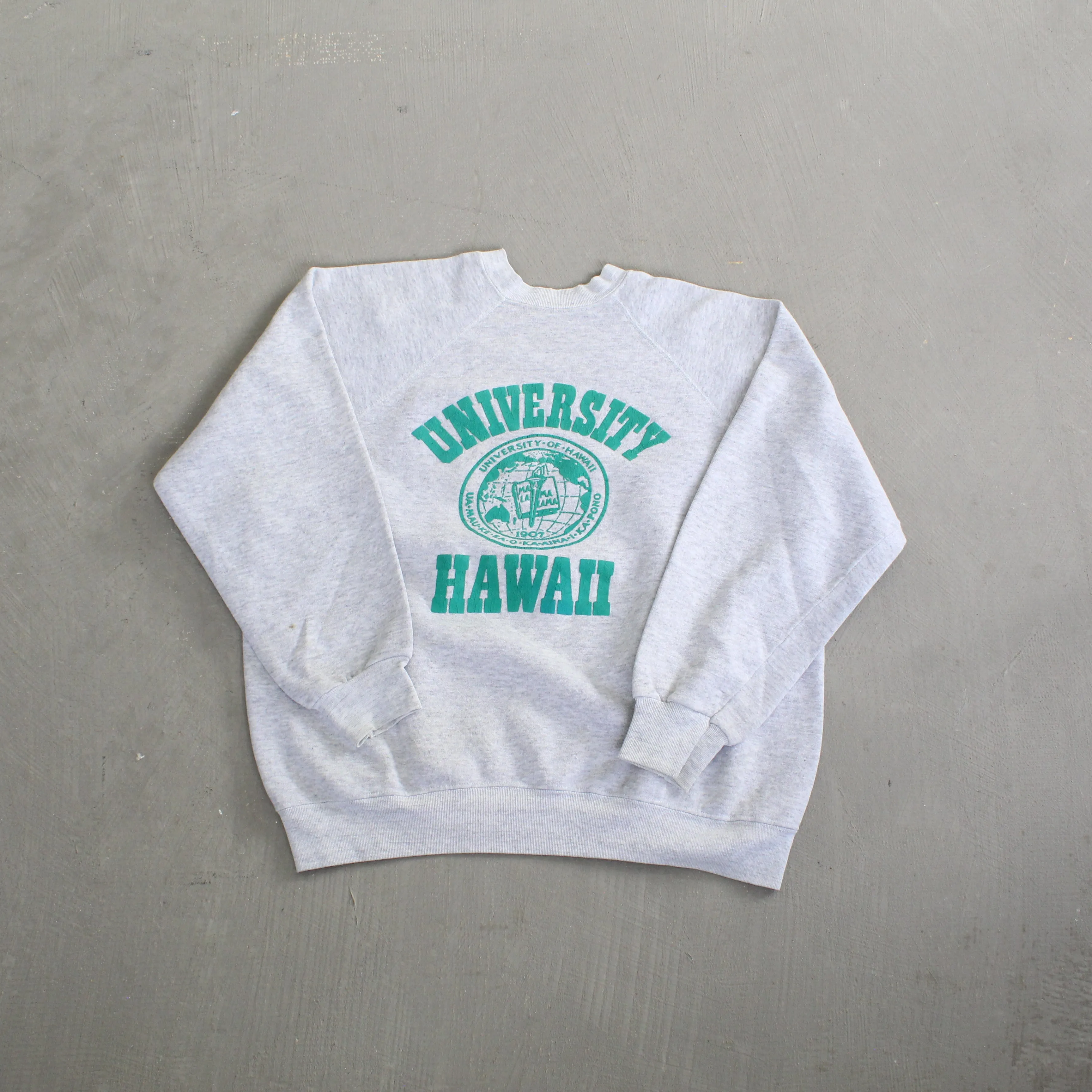 F- Vintage University Of Hawaii Logo Tultex Crewneck sold by HG Vintage