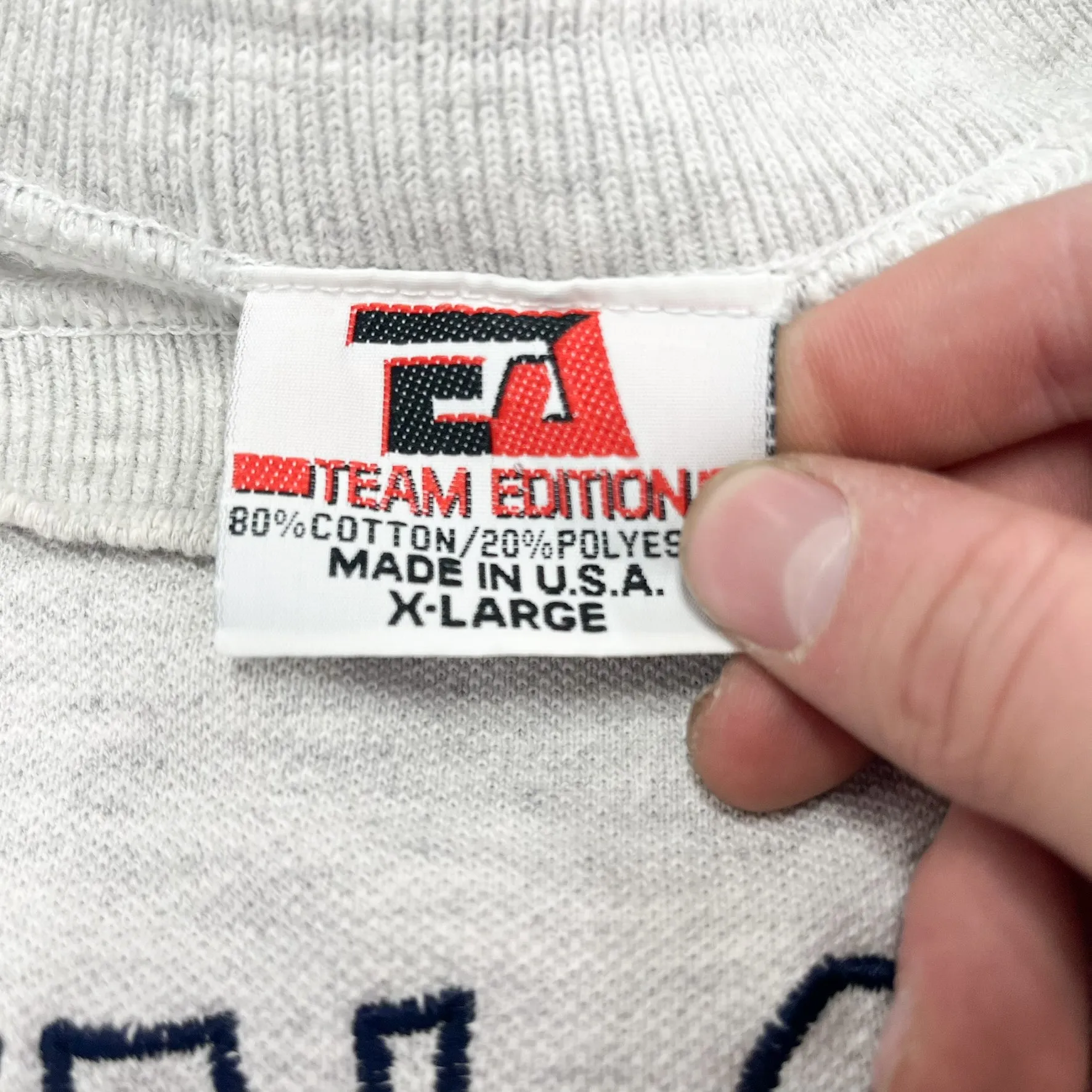 F- Vintage Penn State University Tostitos Fiesta Bowl Embroidered Text Crewneck sold by HG Vintage product image thumbnail 3