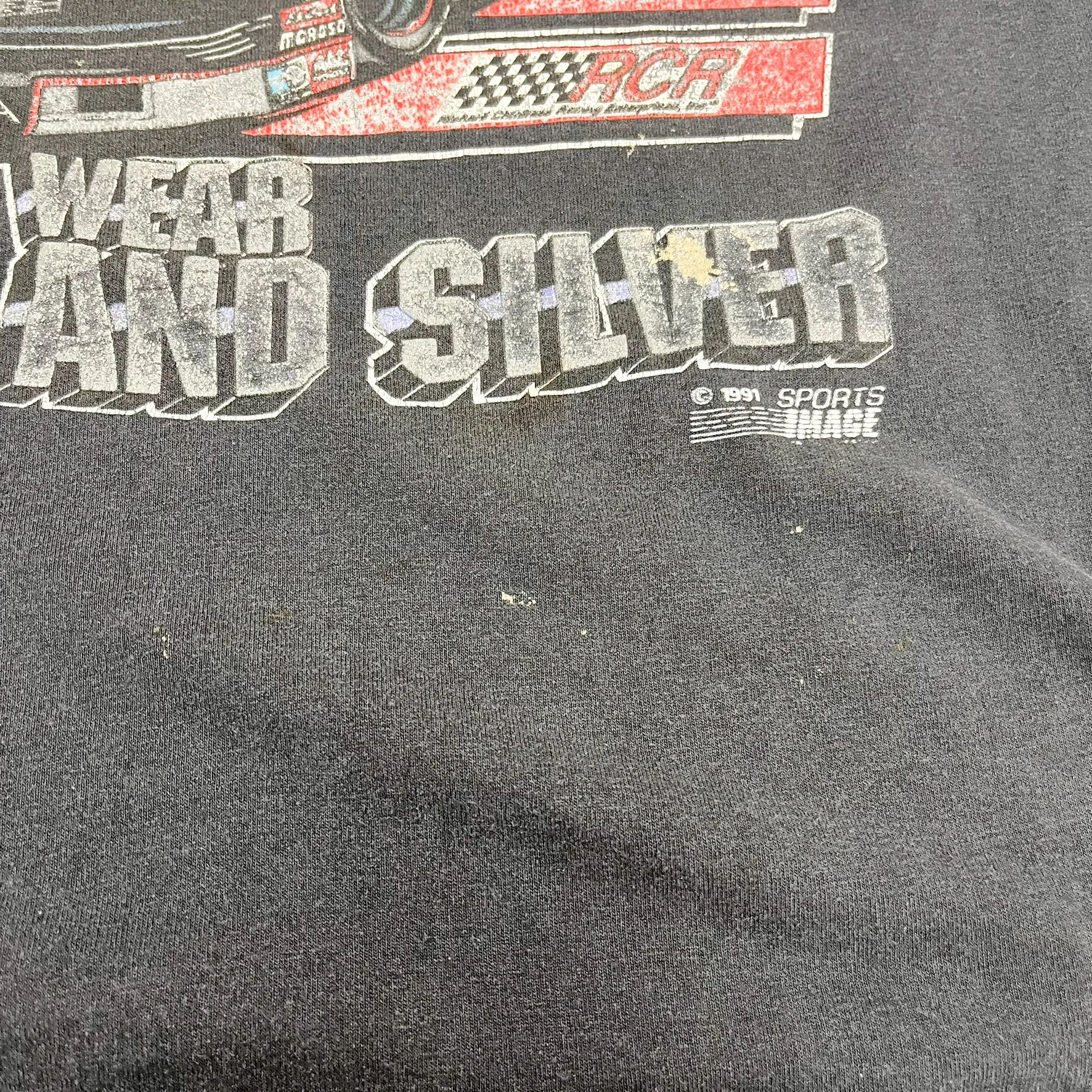 F- Vintage 1991 Nascar Dale Earnhardt Winston Cup Champions Car Single Stitch Tee sold by HG Vintage product image thumbnail 4