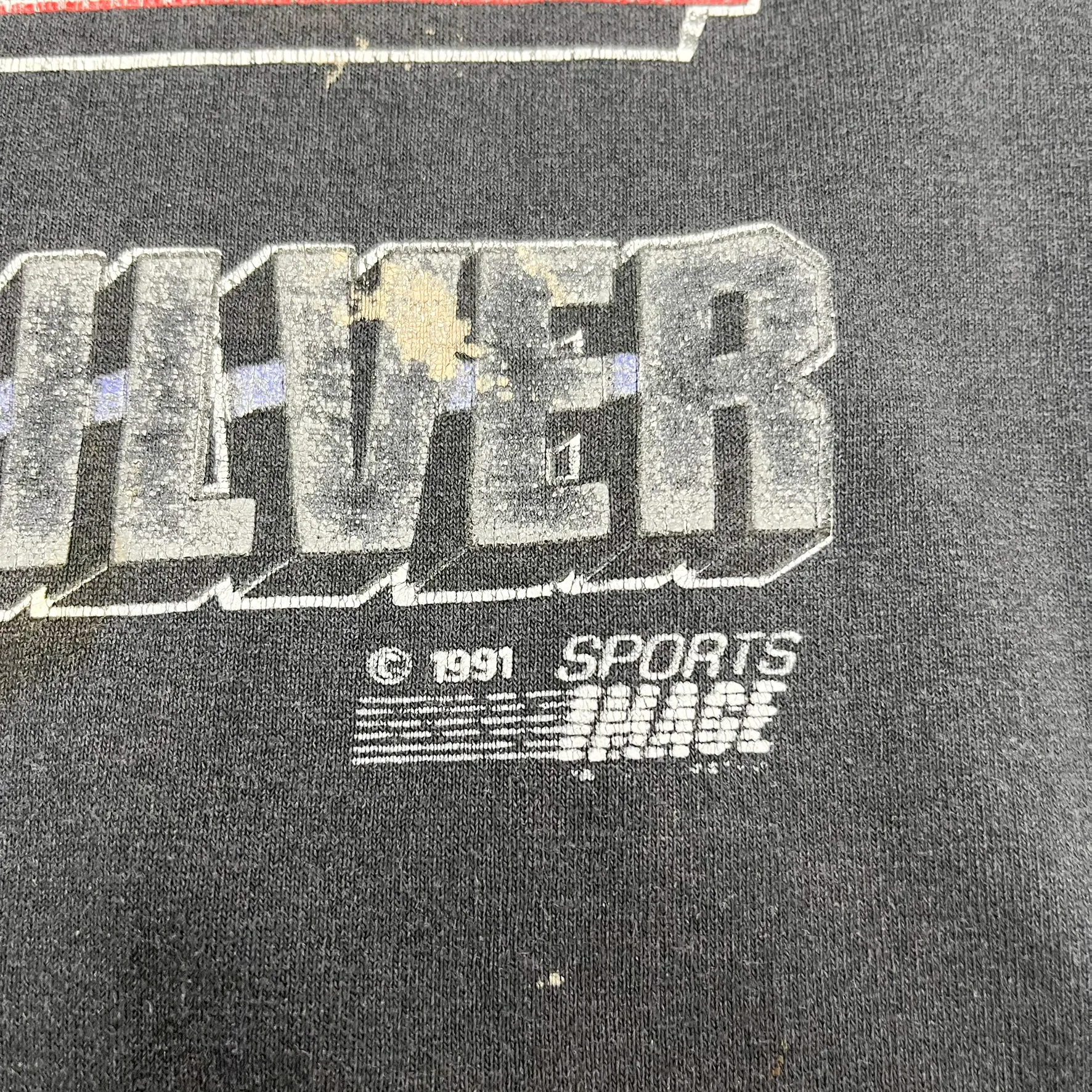 F- Vintage 1991 Nascar Dale Earnhardt Winston Cup Champions Car Single Stitch Tee sold by HG Vintage product image thumbnail 3
