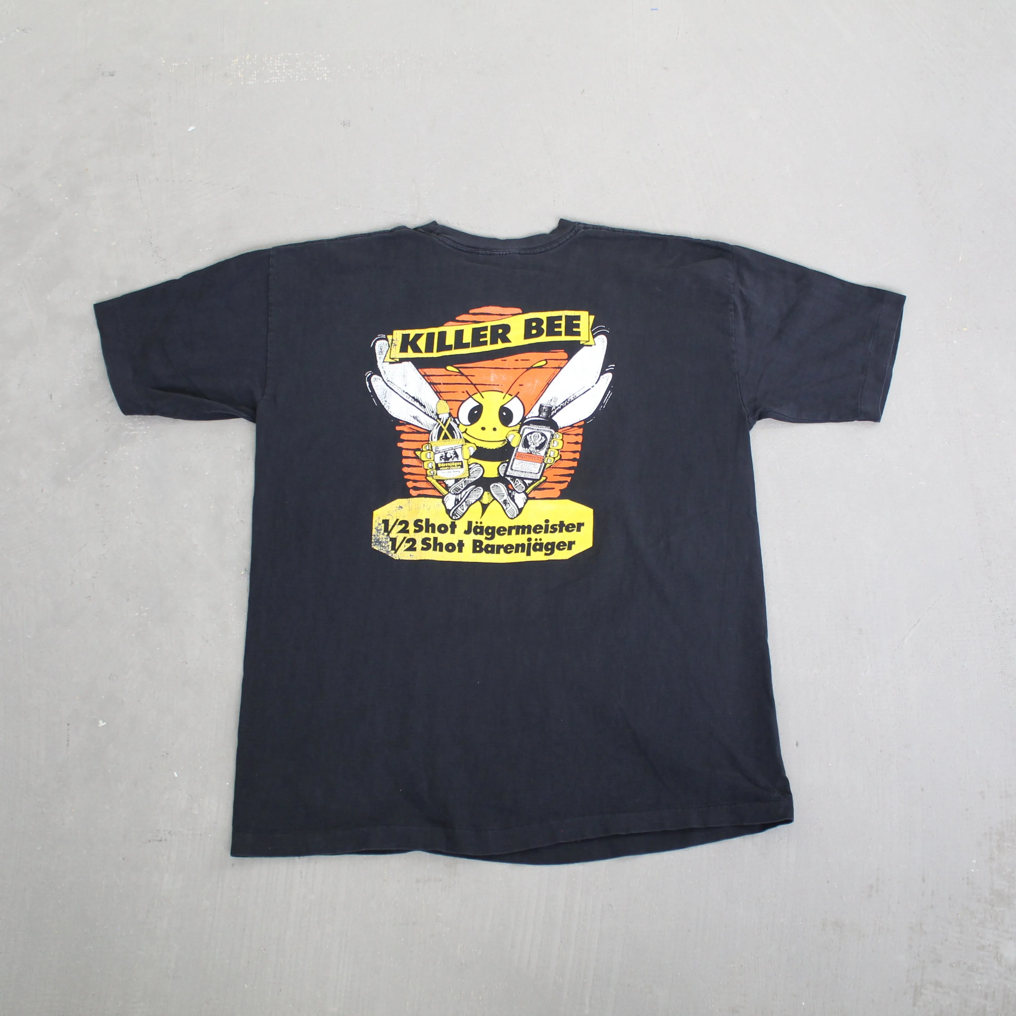 F- Vintage Jägermeister & Killer Bee Graphic Single Stitch Tee sold by HG Vintage product image thumbnail 3