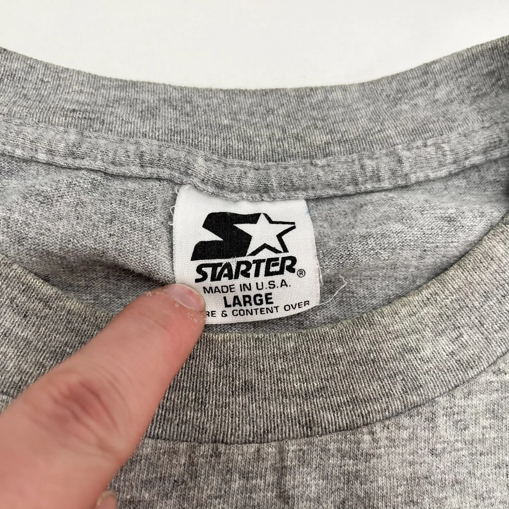 F- Vintage 1998 Atlanta Falcons NFC Champions Locker Room NFL Starter Tee sold by HG Vintage product image thumbnail 3