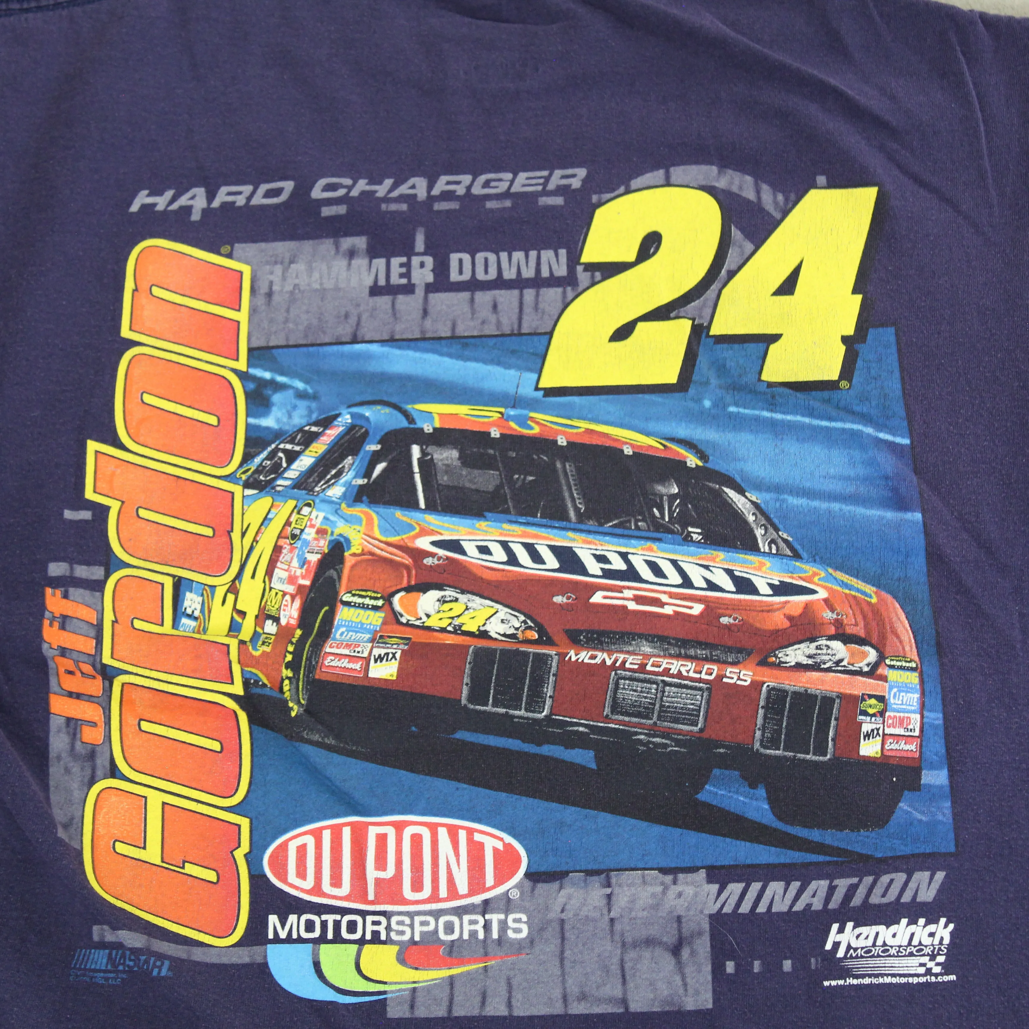 F- Vintage Nascar Jeff Gordon Car & Picture Graphic Tee sold by HG Vintage product image thumbnail 4