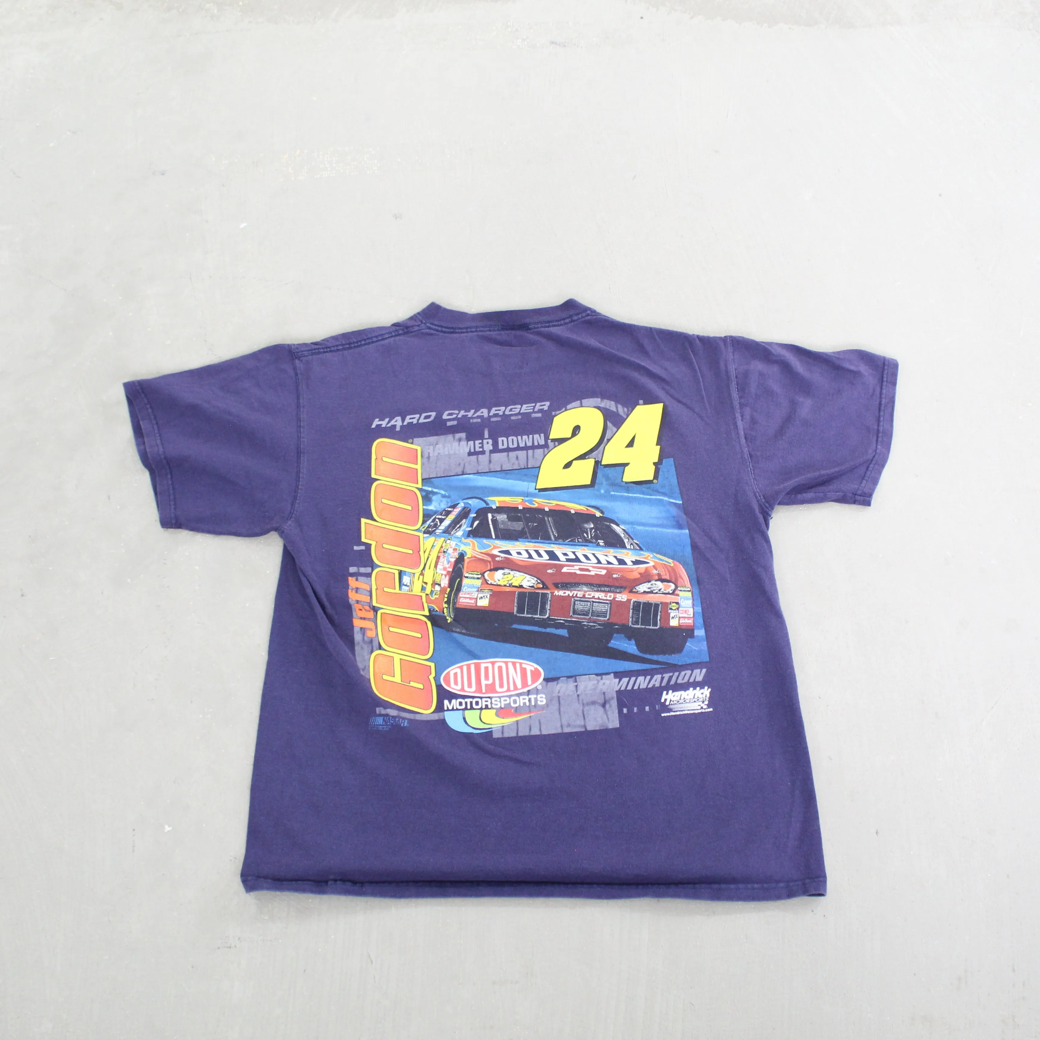 F- Vintage Nascar Jeff Gordon Car & Picture Graphic Tee sold by HG Vintage product image thumbnail 3