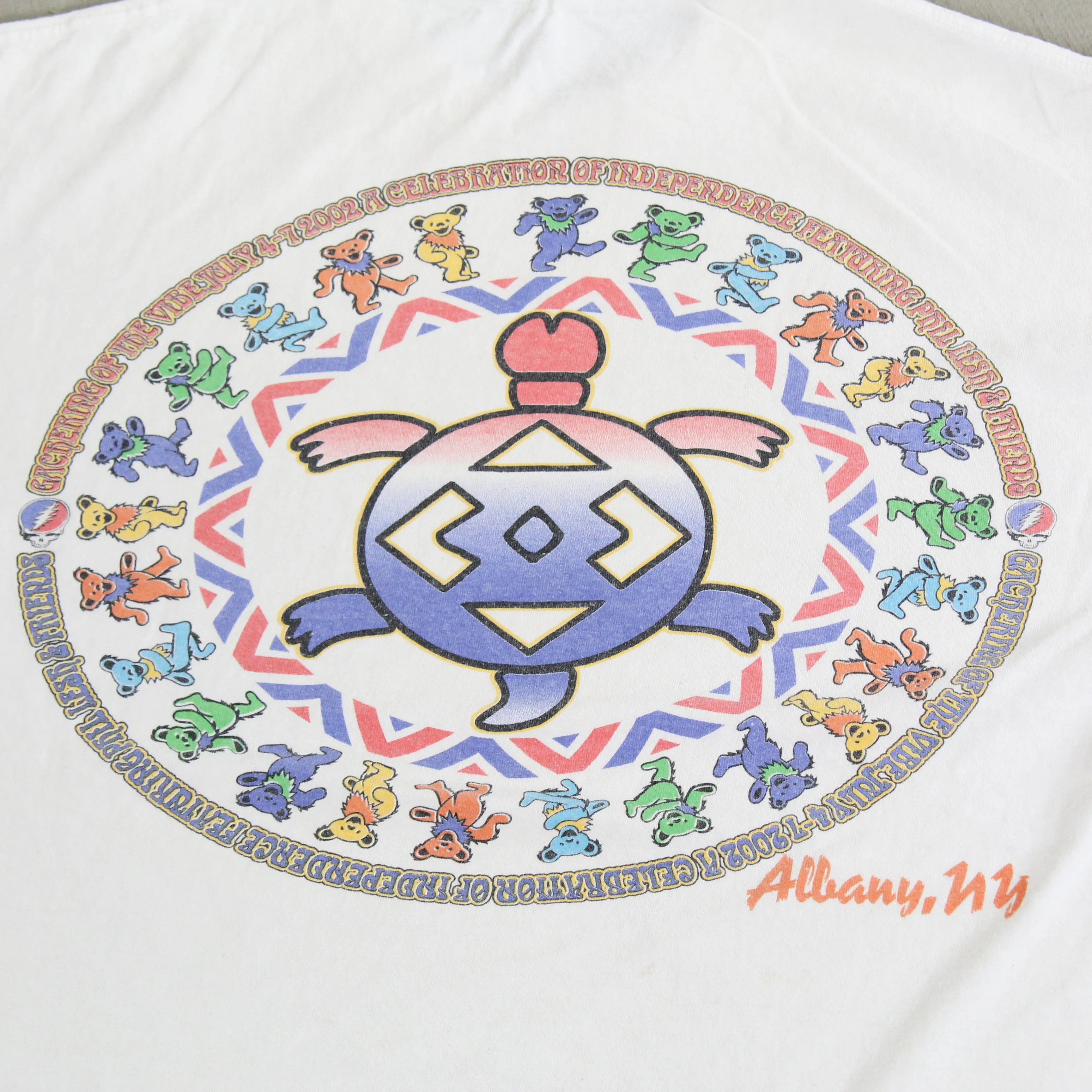 F- Vintage 2002 Gathering Of The Vibes W/ Grateful Dead Phil Lesh Tee sold by HG Vintage product image thumbnail 4
