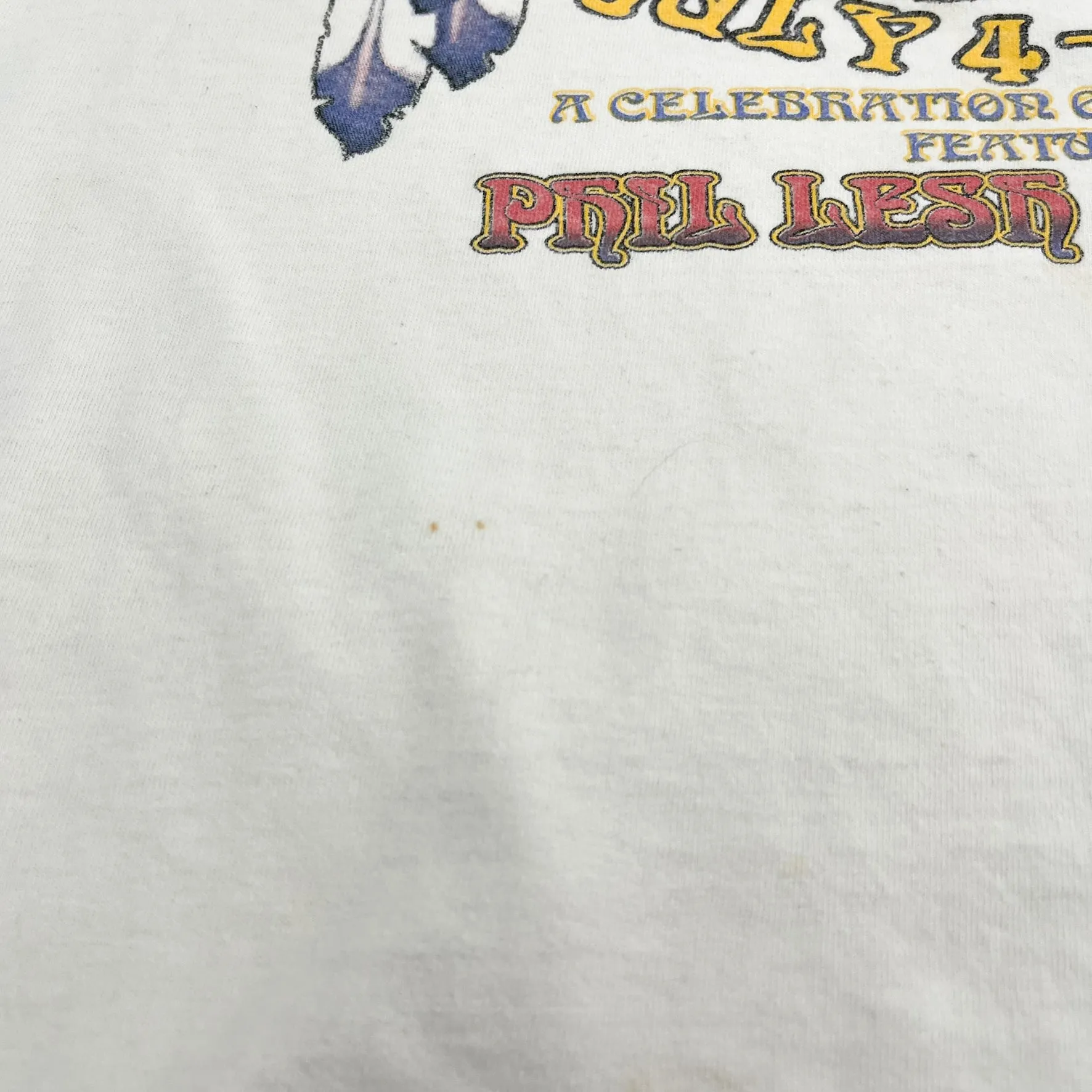 F- Vintage 2002 Gathering Of The Vibes W/ Grateful Dead Phil Lesh Tee sold by HG Vintage product image thumbnail 5