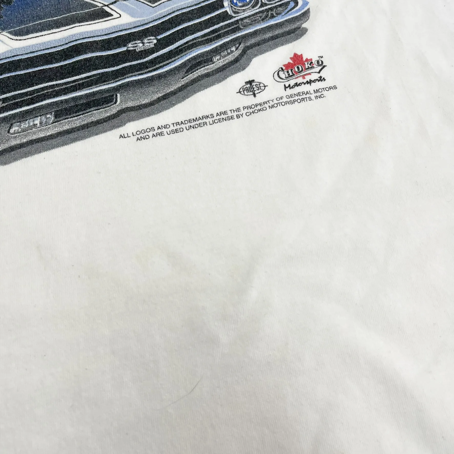 F- Vintage Choko Motortsports Chevrolet SS 396 & SS 454 Car Graphic Tee sold by HG Vintage product image thumbnail 5