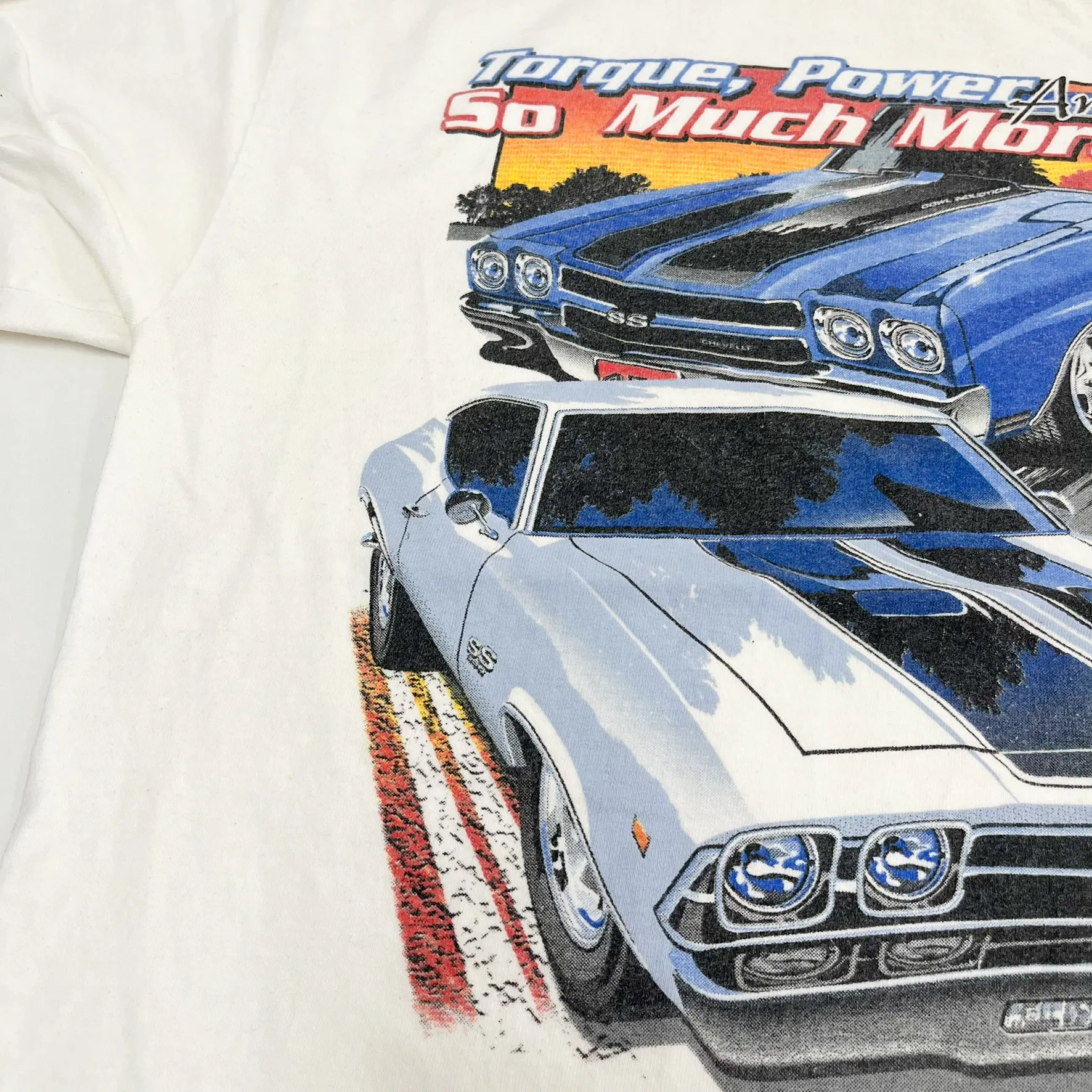 F- Vintage Choko Motortsports Chevrolet SS 396 & SS 454 Car Graphic Tee sold by HG Vintage product image thumbnail 4