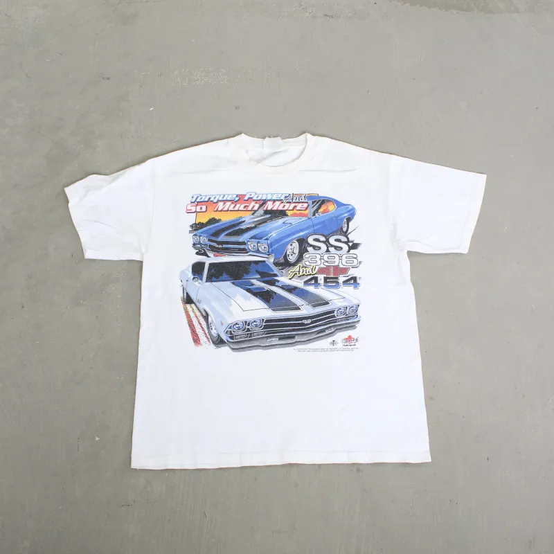 F- Vintage Choko Motortsports Chevrolet SS 396 & SS 454 Car Graphic Tee sold by HG Vintage