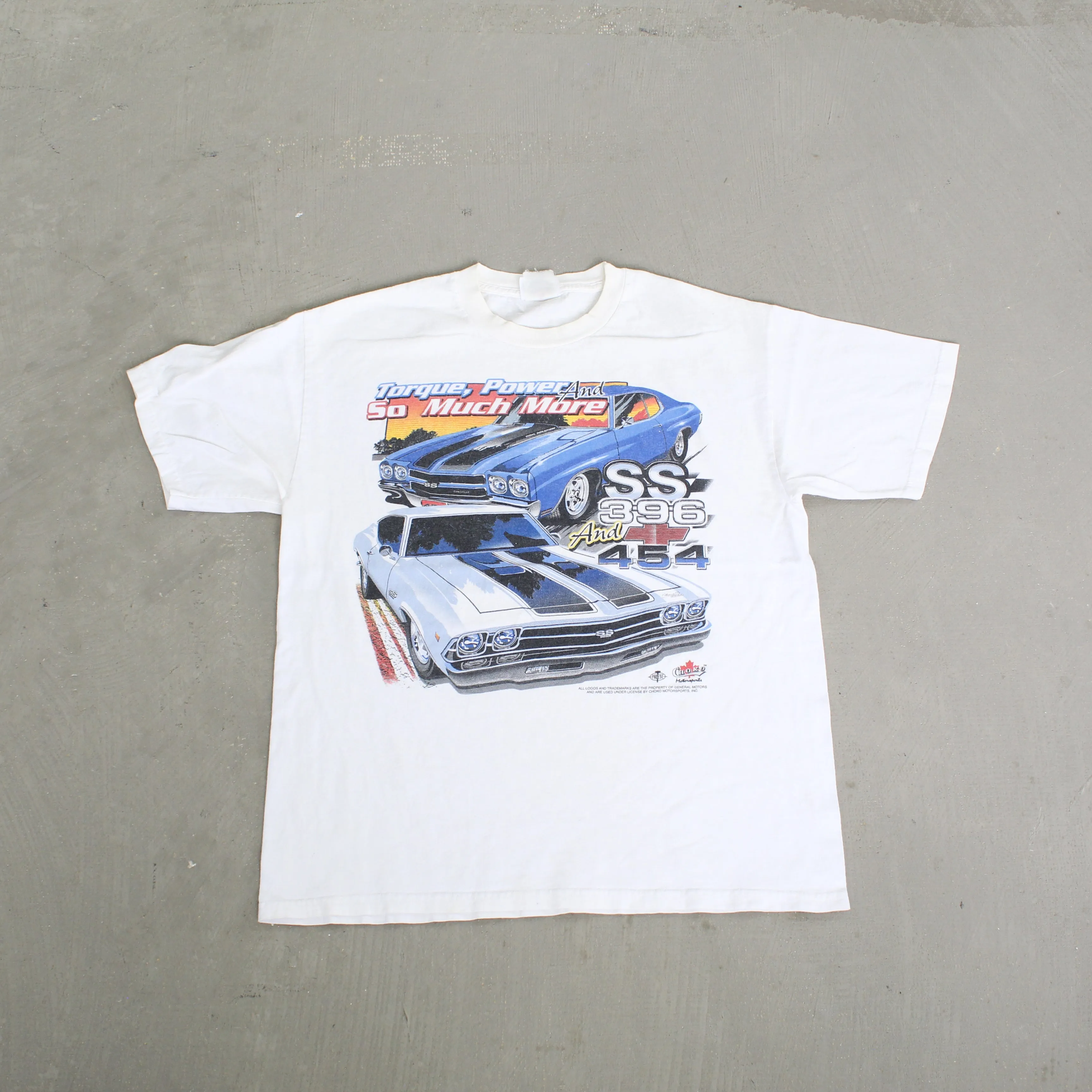 F- Vintage Choko Motortsports Chevrolet SS 396 & SS 454 Car Graphic Tee sold by HG Vintage