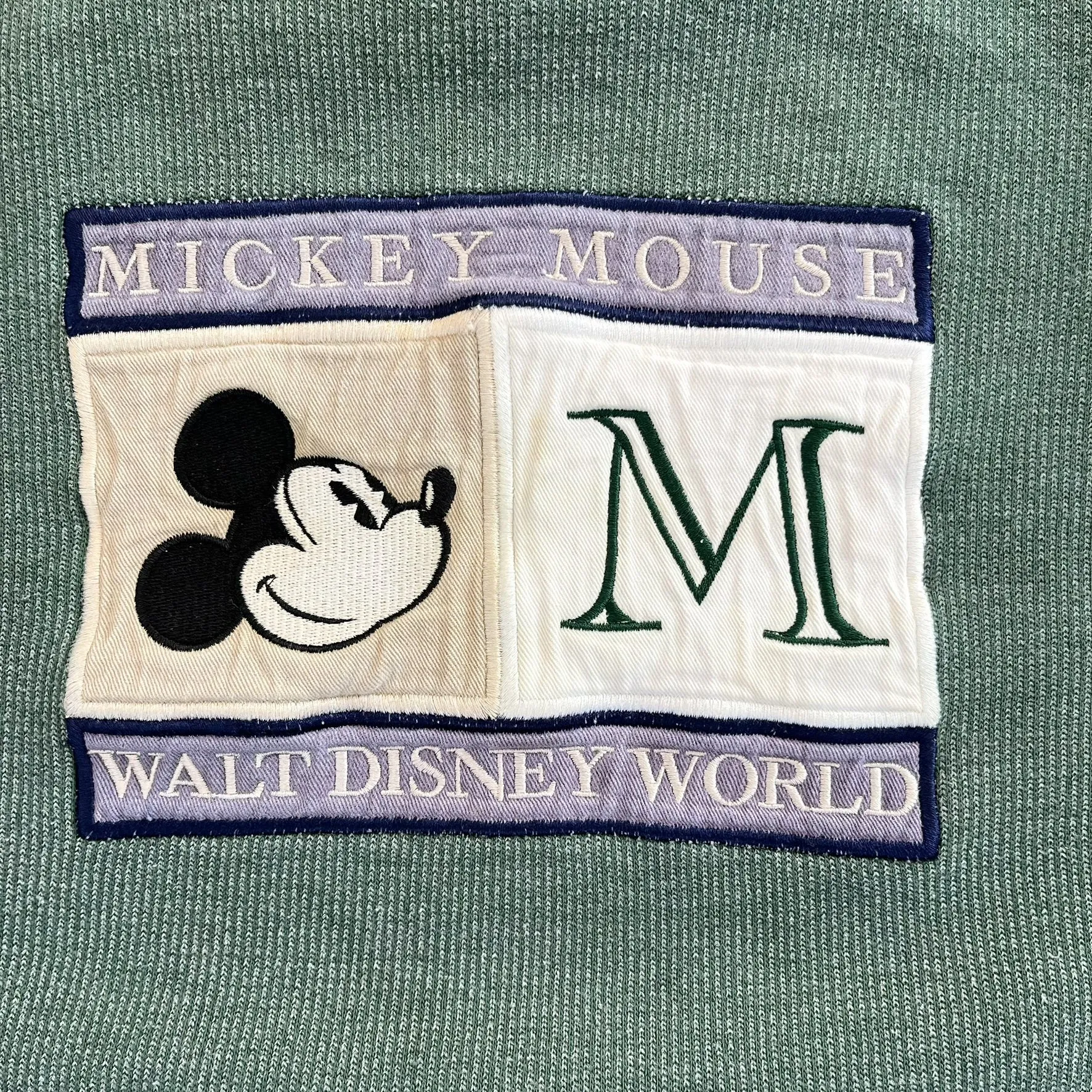 F- Vintage Disney World Mickey Mouse Embroidered Crewneck sold by HG Vintage product image thumbnail 2