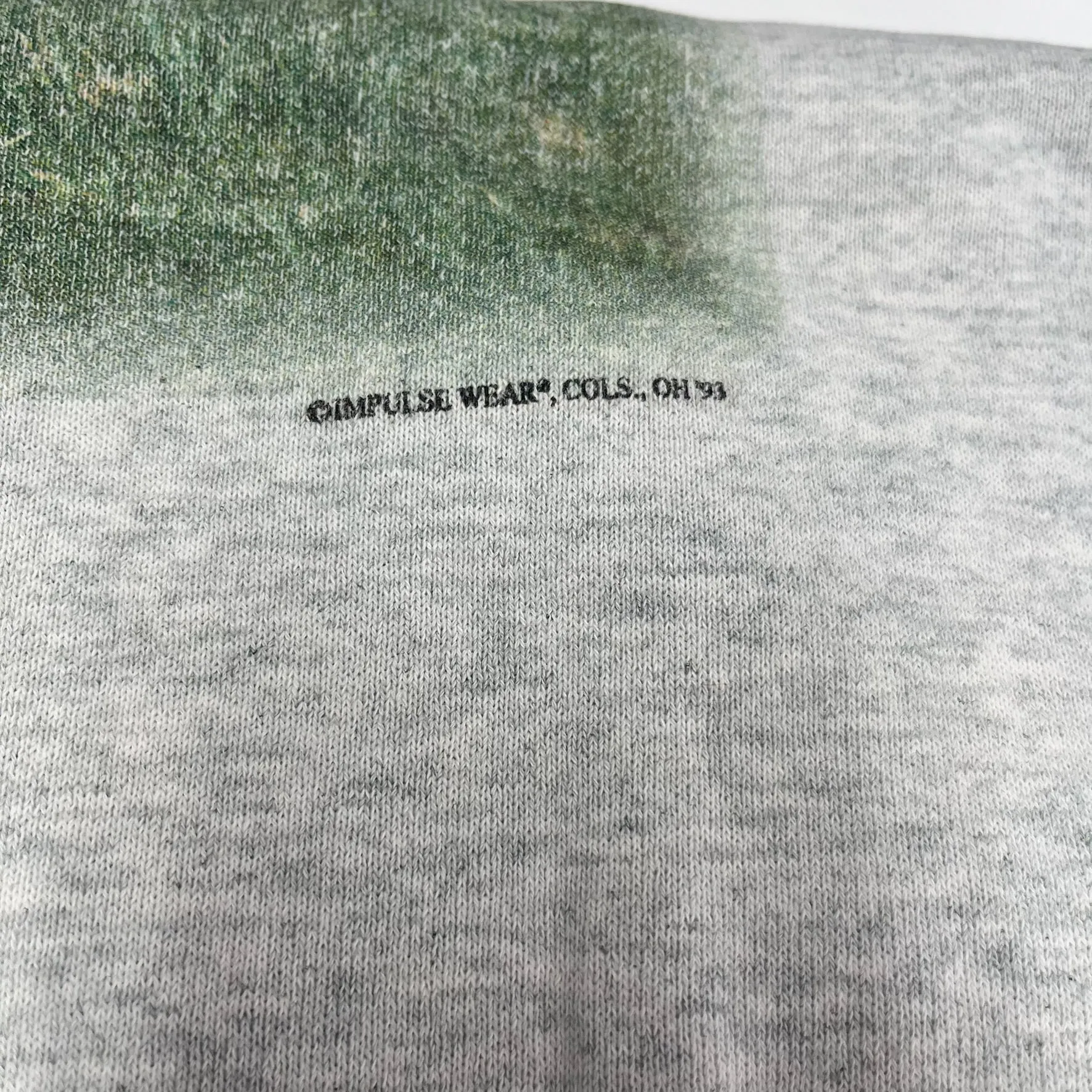 F- Vintage 93' mare & Foal Horses Picture Crewneck sold by HG Vintage product image thumbnail 3