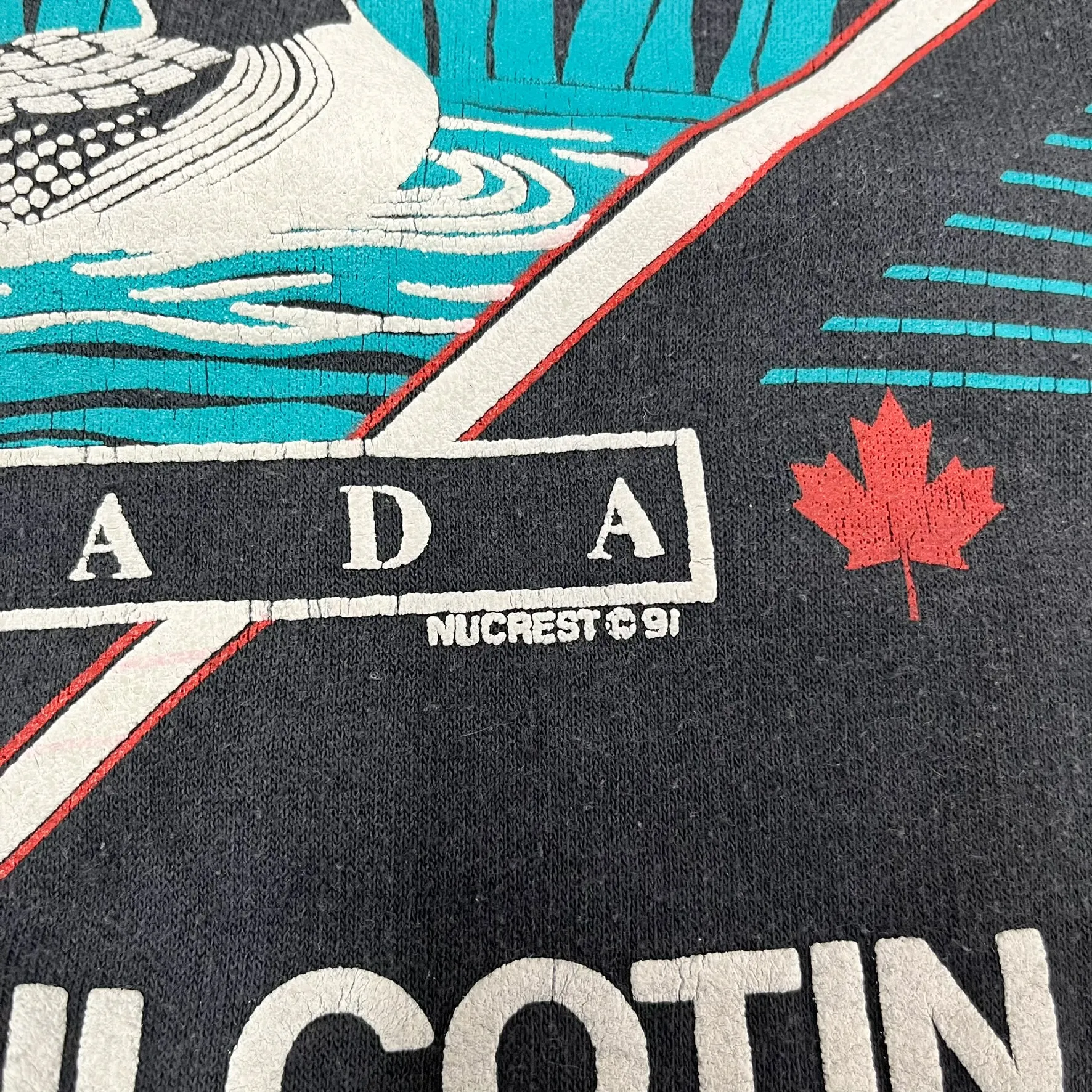 F- Vintage 91' Canada Wild Country The Chilcotin 1/4 Zip Up Crewneck sold by HG Vintage product image thumbnail 3