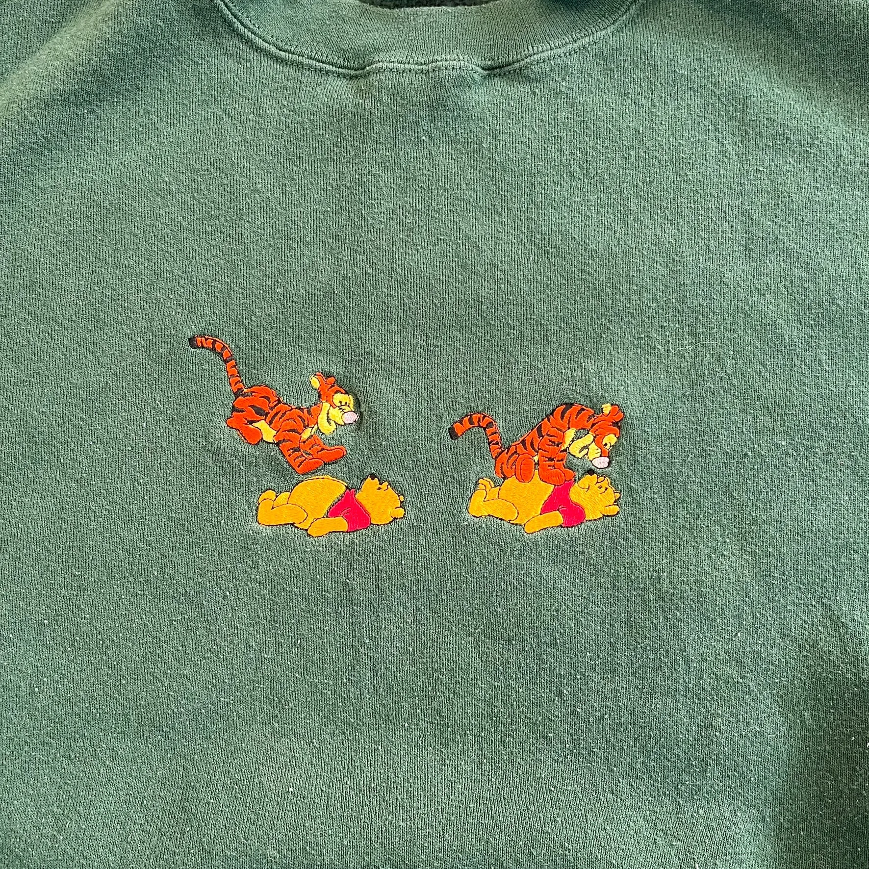 F- Vintage Disney Winnie The Pooh & Tigger Embroidered Crewneck sold by HG Vintage product image thumbnail 2