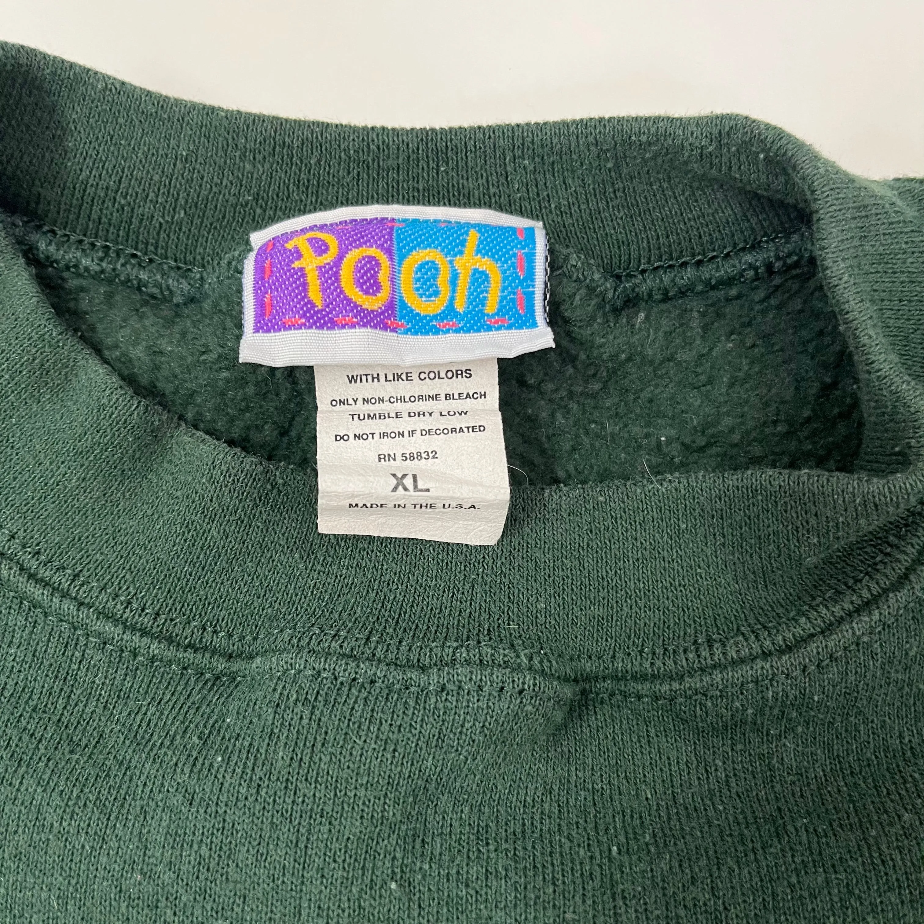 F- Vintage Disney Winnie The Pooh & Tigger Embroidered Crewneck sold by HG Vintage product image thumbnail 3