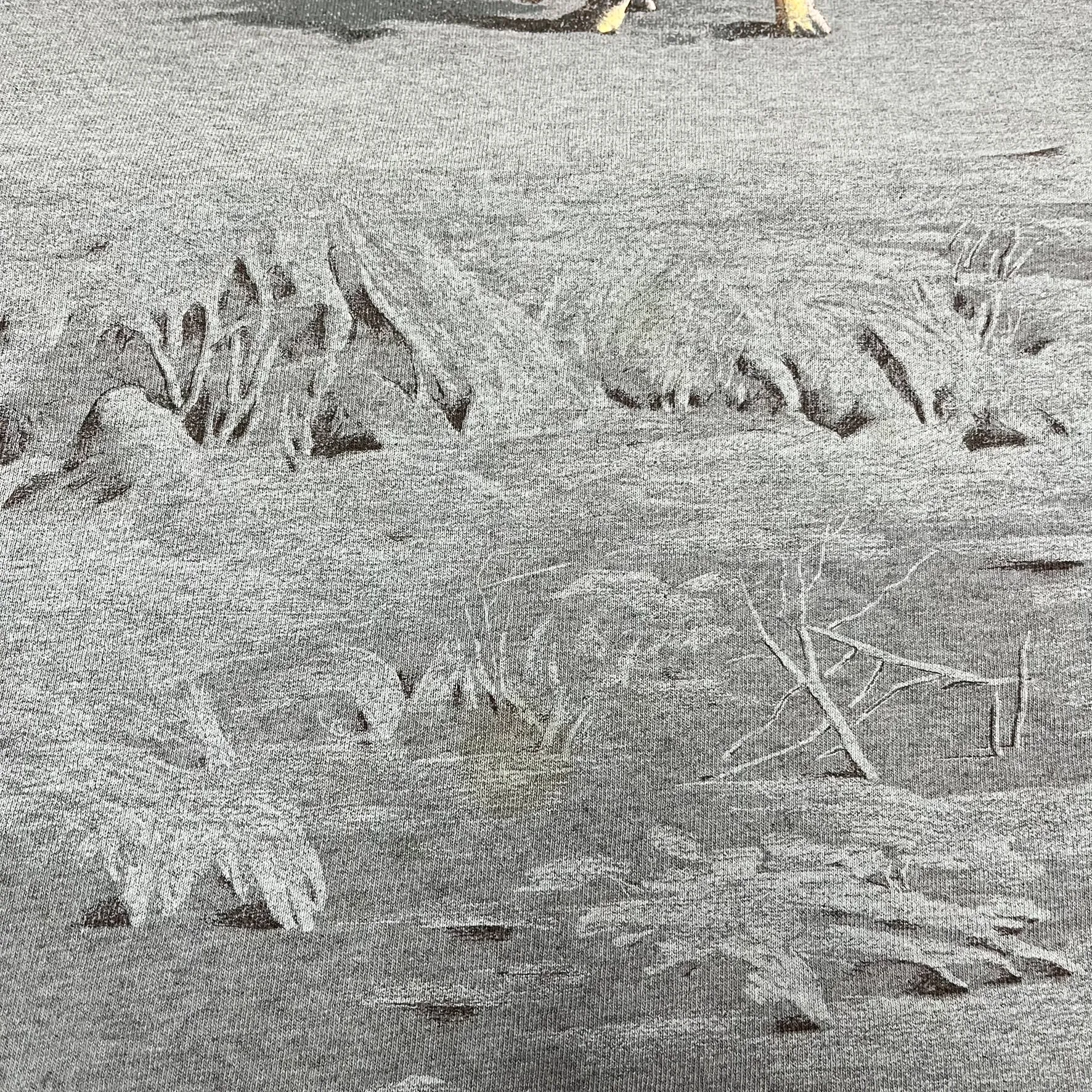 F- Vintage Signal Sports Wolves In Winter Forest Single Stitch Tee sold by HG Vintage product image thumbnail 5