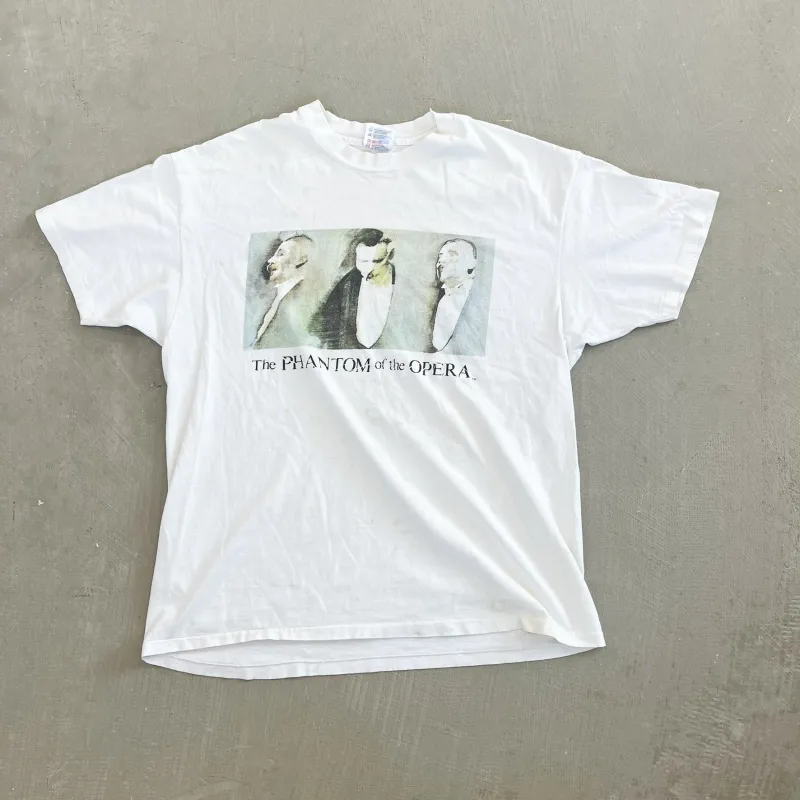F- Vintage The Phantom Of The Opera Graphic Single Stitch Tee made by HG Vintage