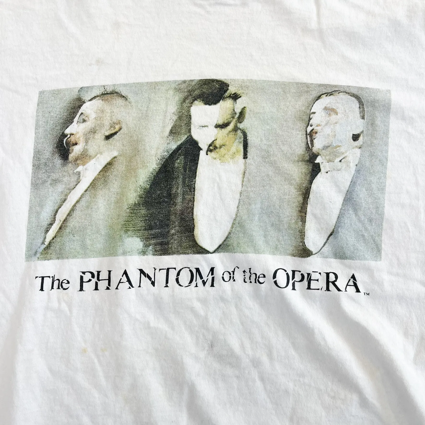 F- Vintage The Phantom Of The Opera Graphic Single Stitch Tee sold by HG Vintage product image thumbnail 2